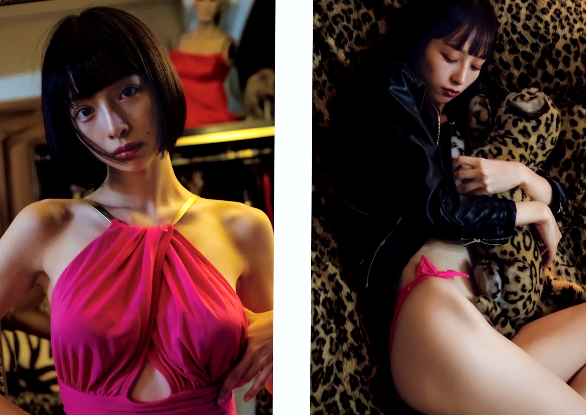 華村あすか - 真価論 户外自然野性比基尼与私房性感美腿写真
