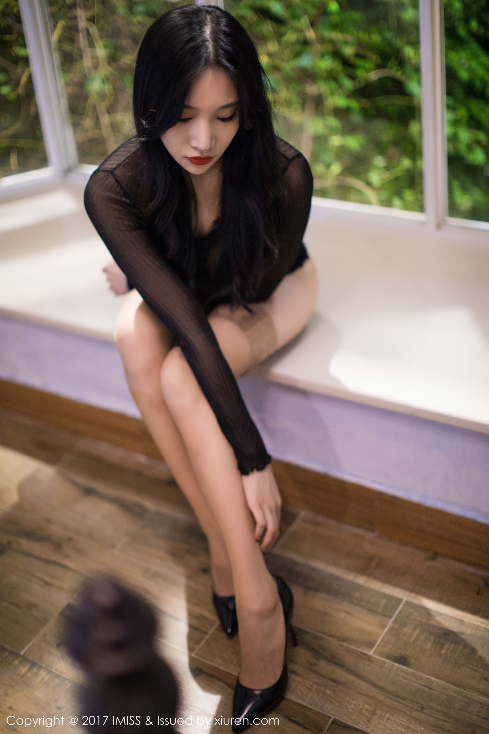 气质模特小狐狸Sica 修长美腿与高跟鞋