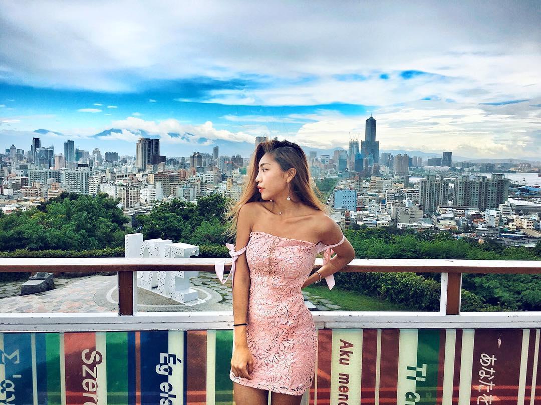 美女博客主林倩 抓住夏日的尾巴