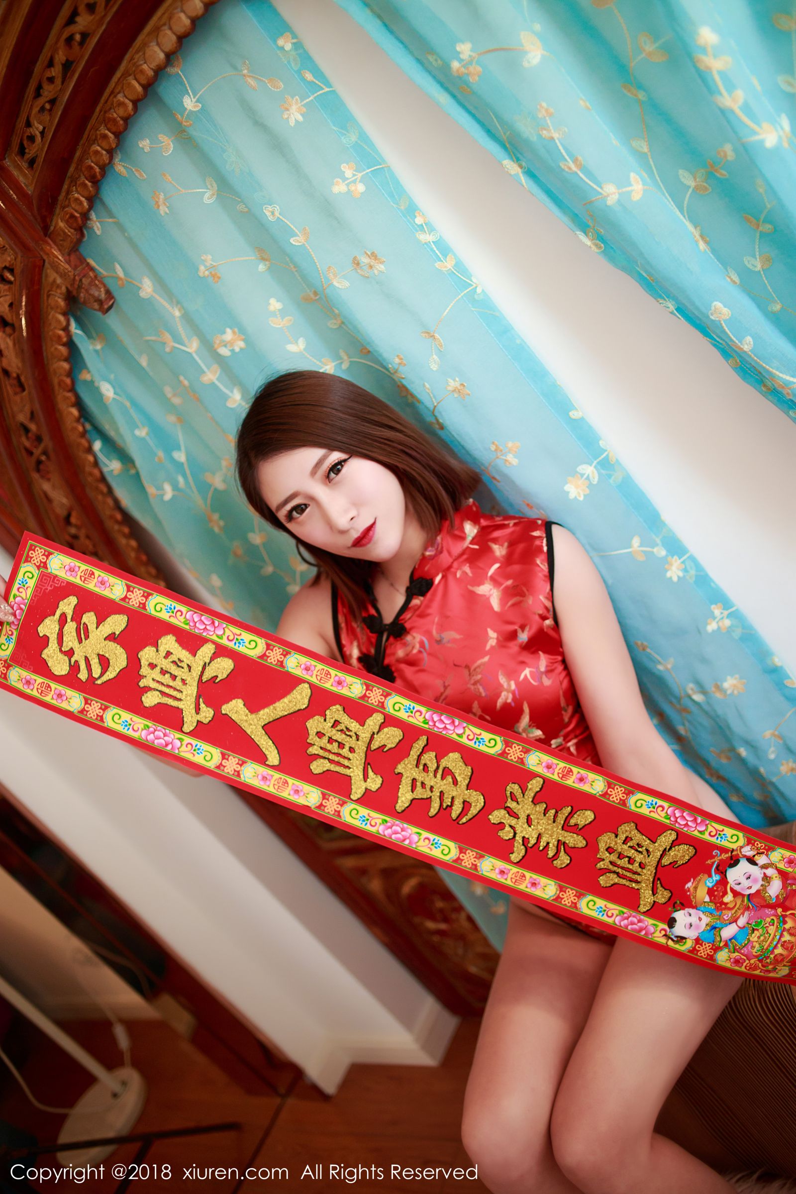 御姐范美女杜花花 新春写真特辑发布