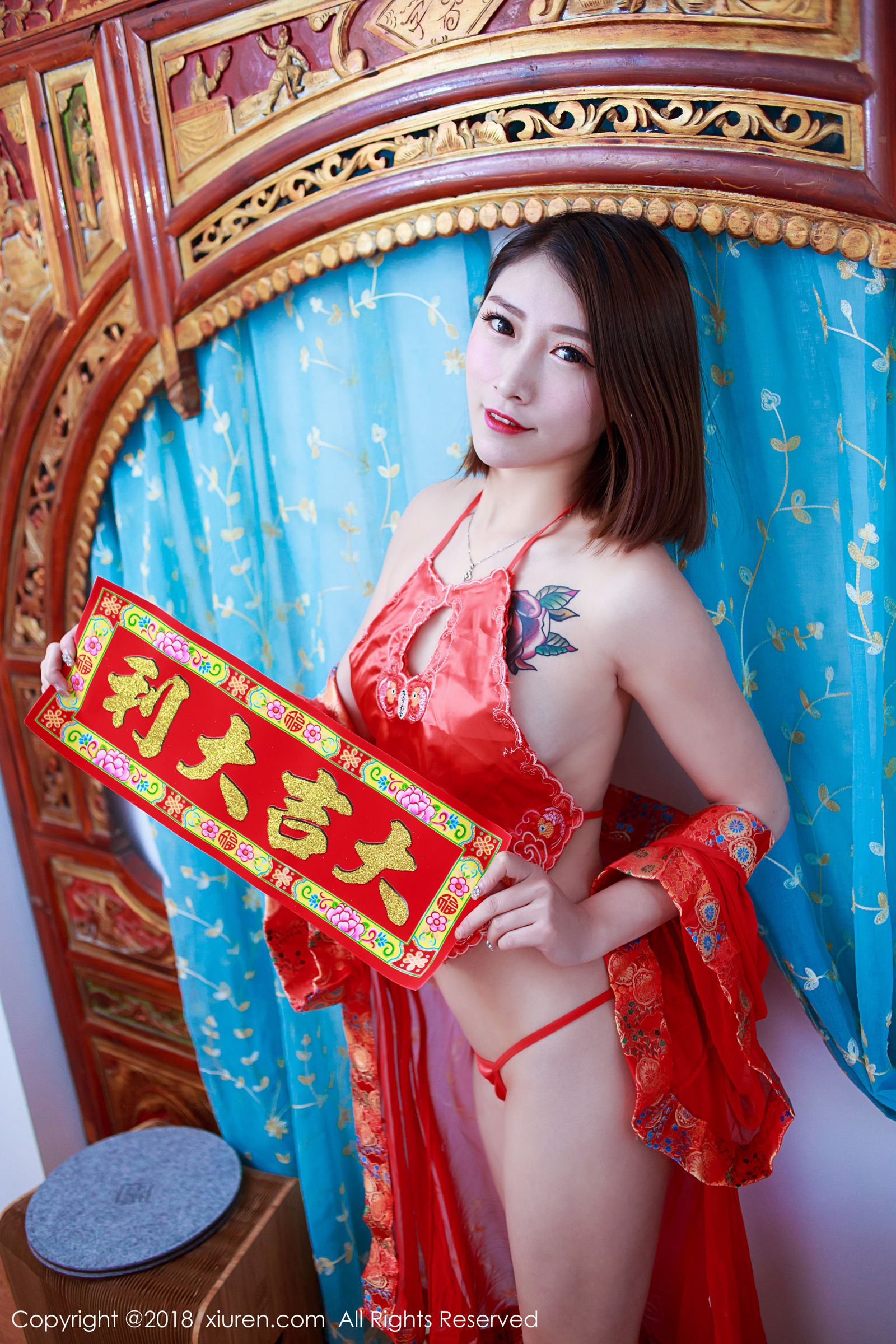 御姐范美女杜花花 新春写真特辑发布
