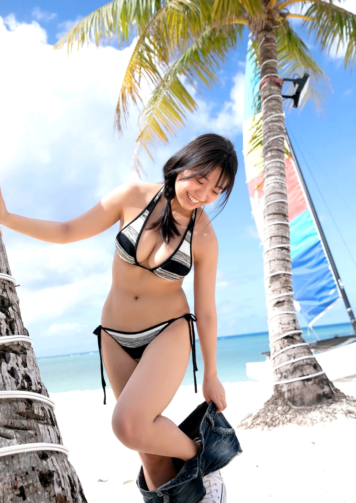 大原優乃 - 優乃の深呼吸 海边比基尼与家居清新写真