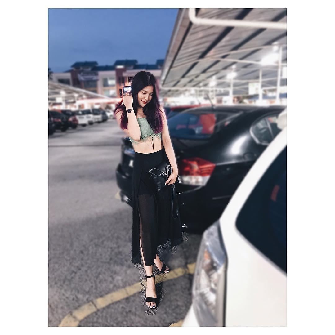 大马正妹Christine Lew 性感美腿女模
