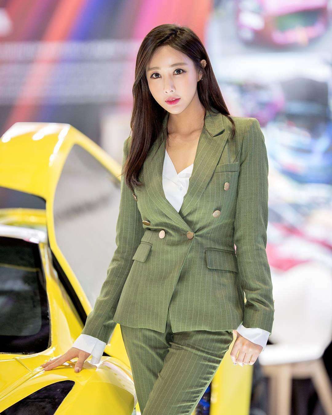 장인영- 南韩赛车女郎写真图片