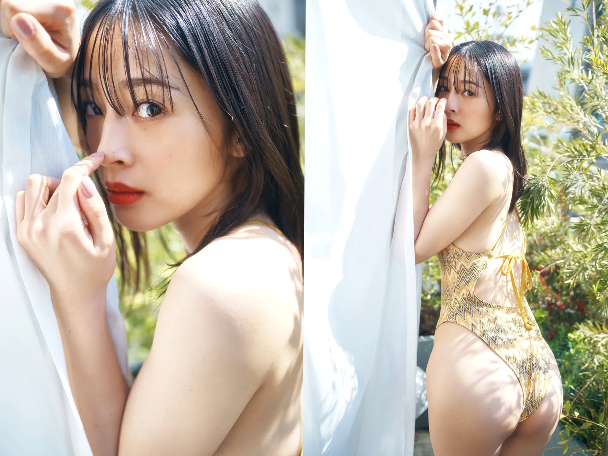 神部美咲 - ここだけの話 vol.2 阳光天台高叉泳衣与温柔私房写真