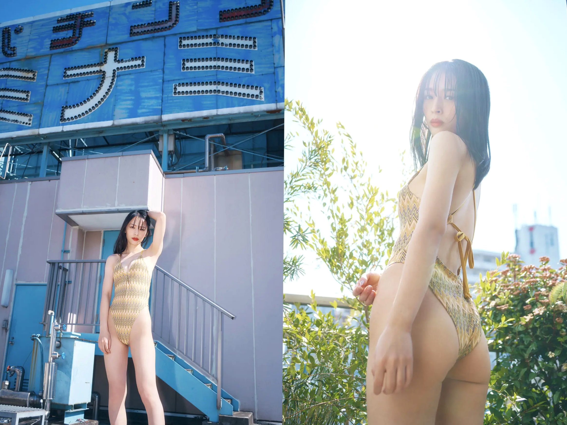 神部美咲 - ここだけの話 vol.2 阳光天台高叉泳衣与温柔私房写真