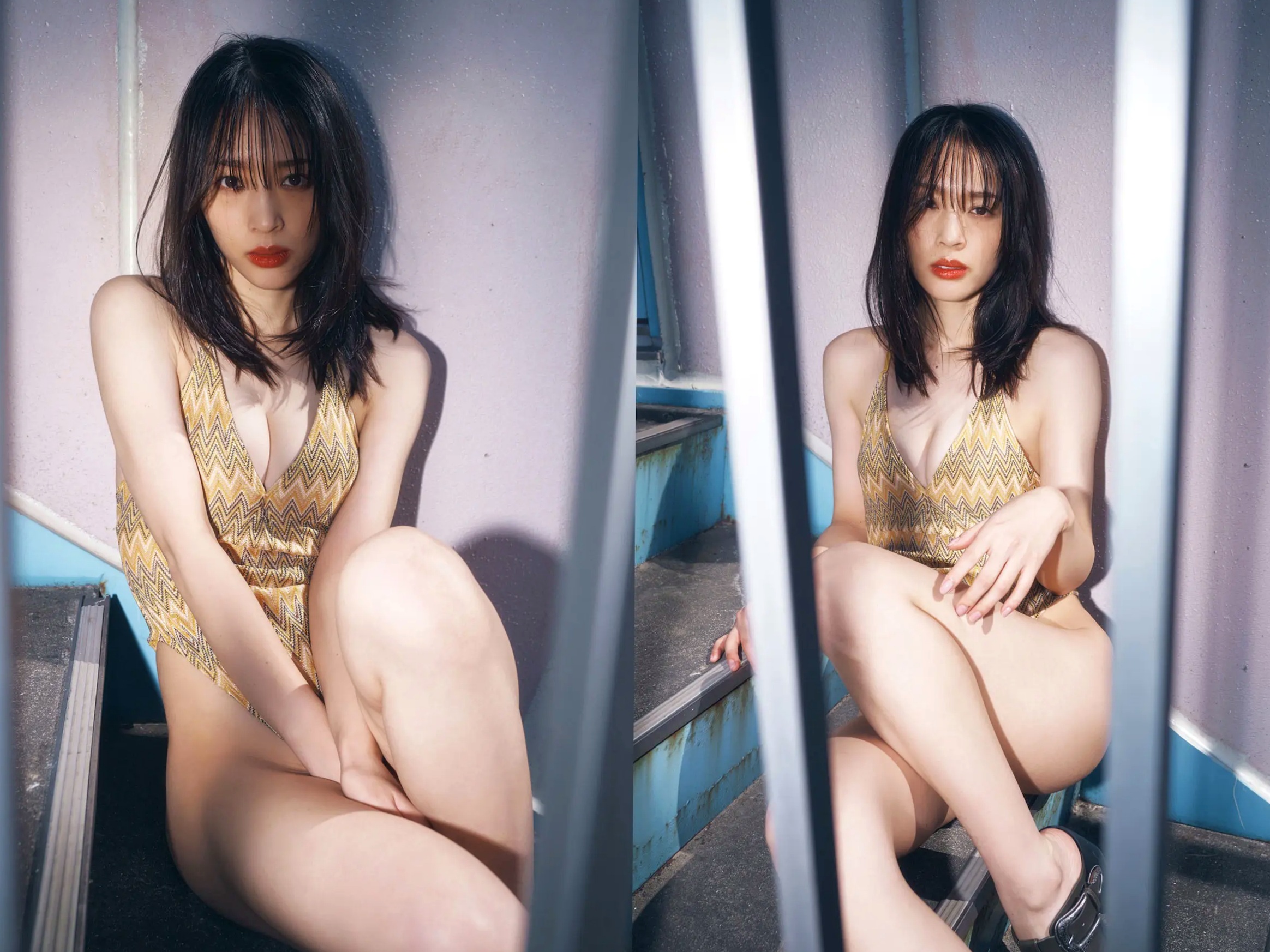 神部美咲 - ここだけの話 vol.2 阳光天台高叉泳衣与温柔私房写真