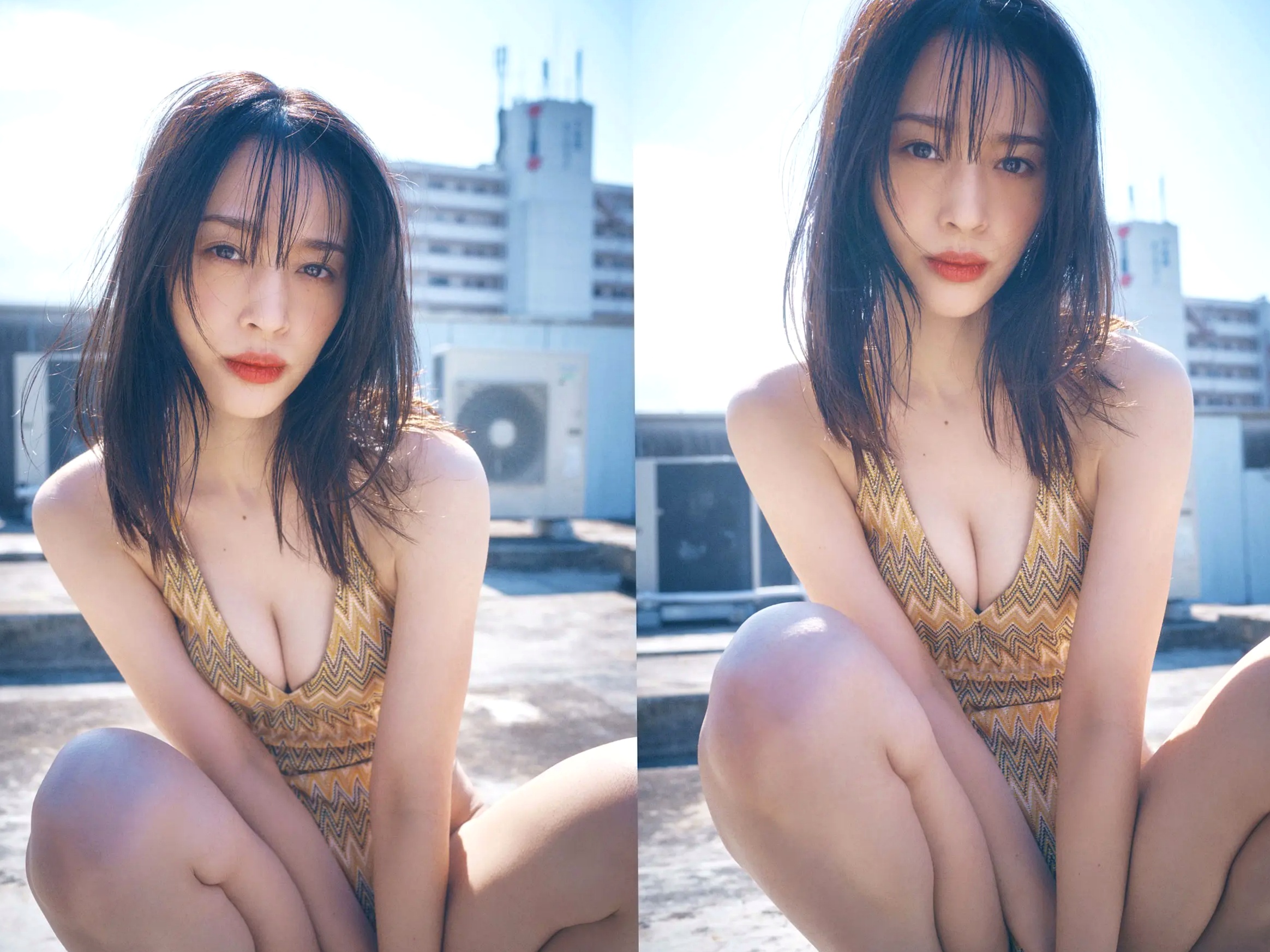 神部美咲 - ここだけの話 vol.2 阳光天台高叉泳衣与温柔私房写真