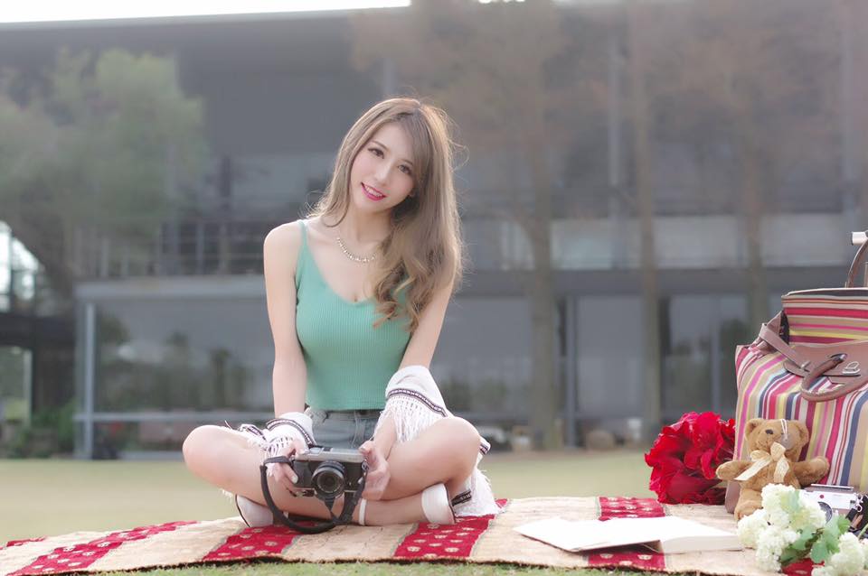 中泰混血儿雨葳Bella 五官精致皮肤白皙