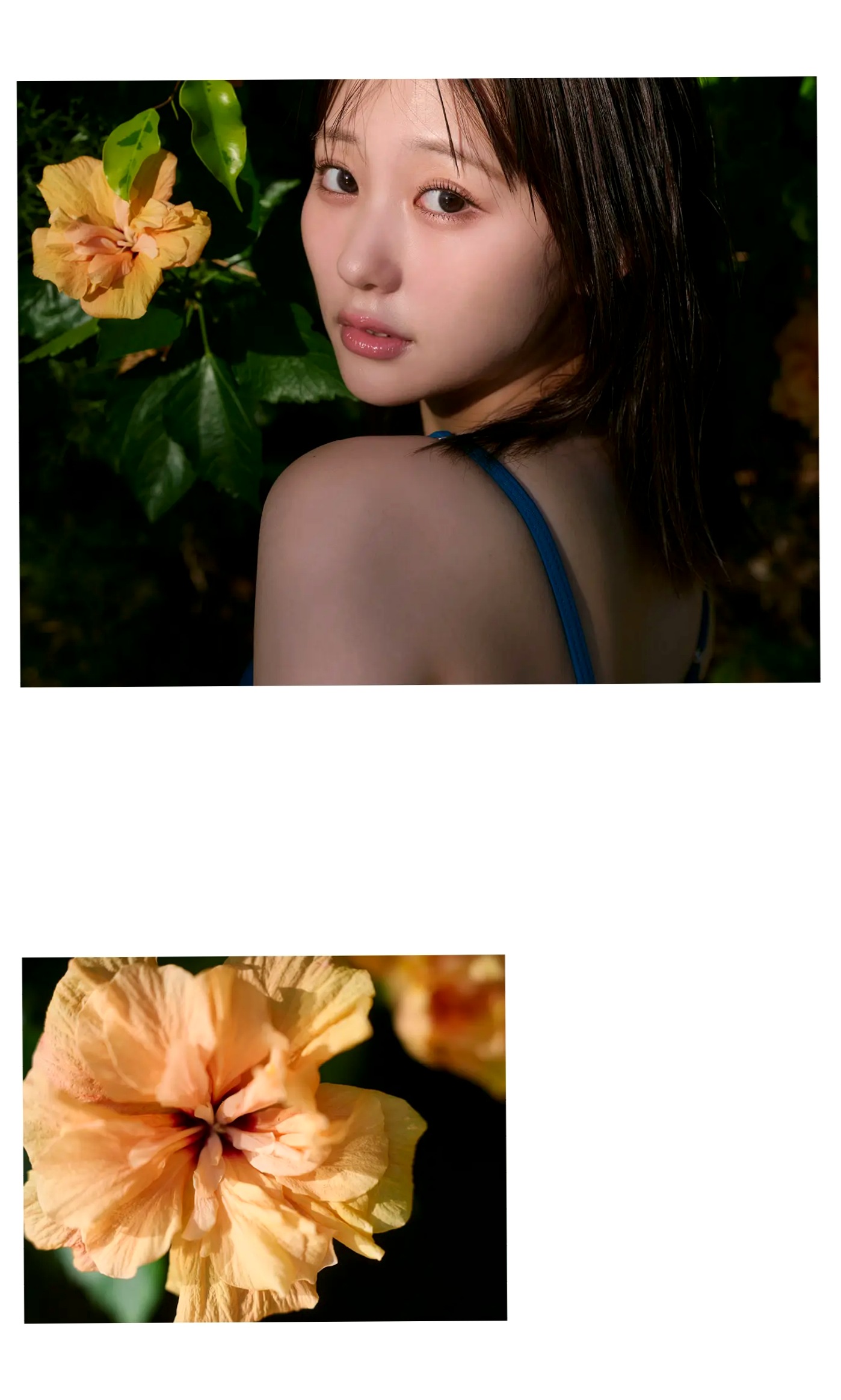 《田中美久 - もっと、ぜんぶ、ほんと》异国街拍优雅长裙与泳池性感写真