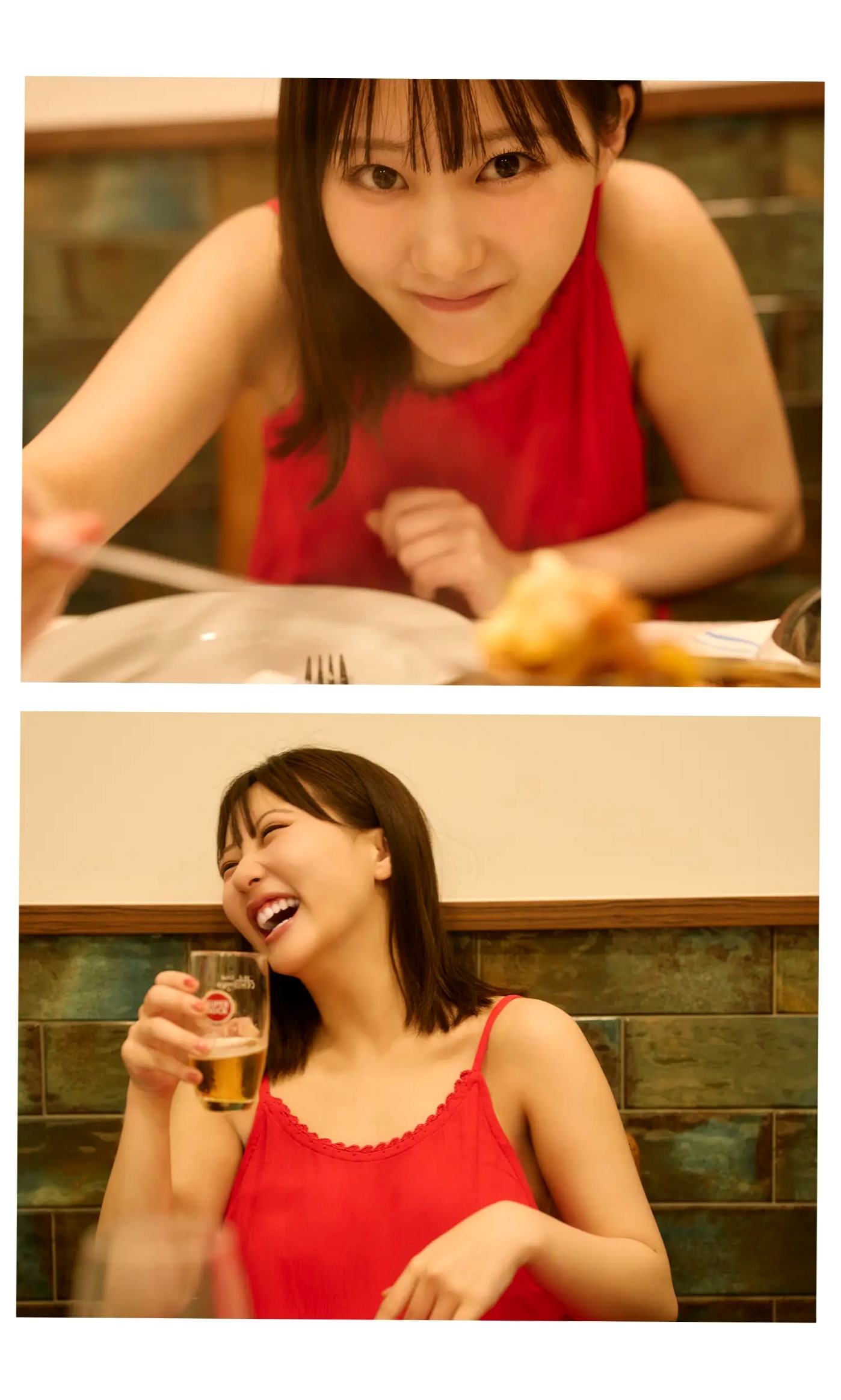 《田中美久 - もっと、ぜんぶ、ほんと》异国街拍优雅长裙与泳池性感写真