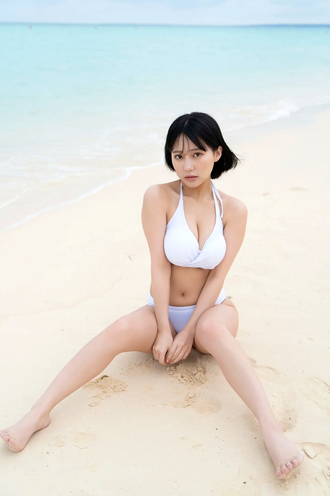 田中美久 - Sweet Escape 日本清新家居海边美腿写真