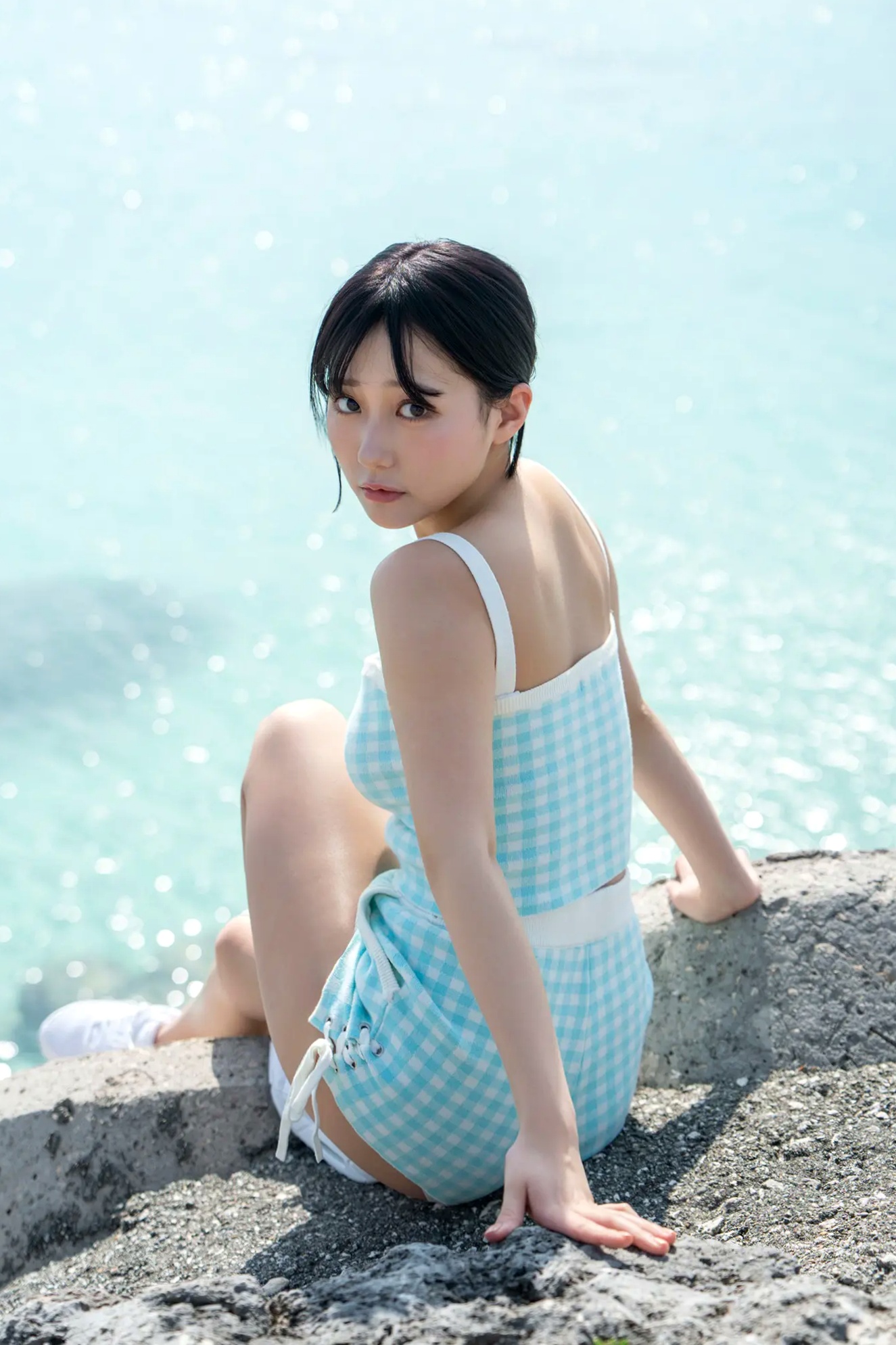 田中美久 - Sweet Escape 日本清新家居海边美腿写真