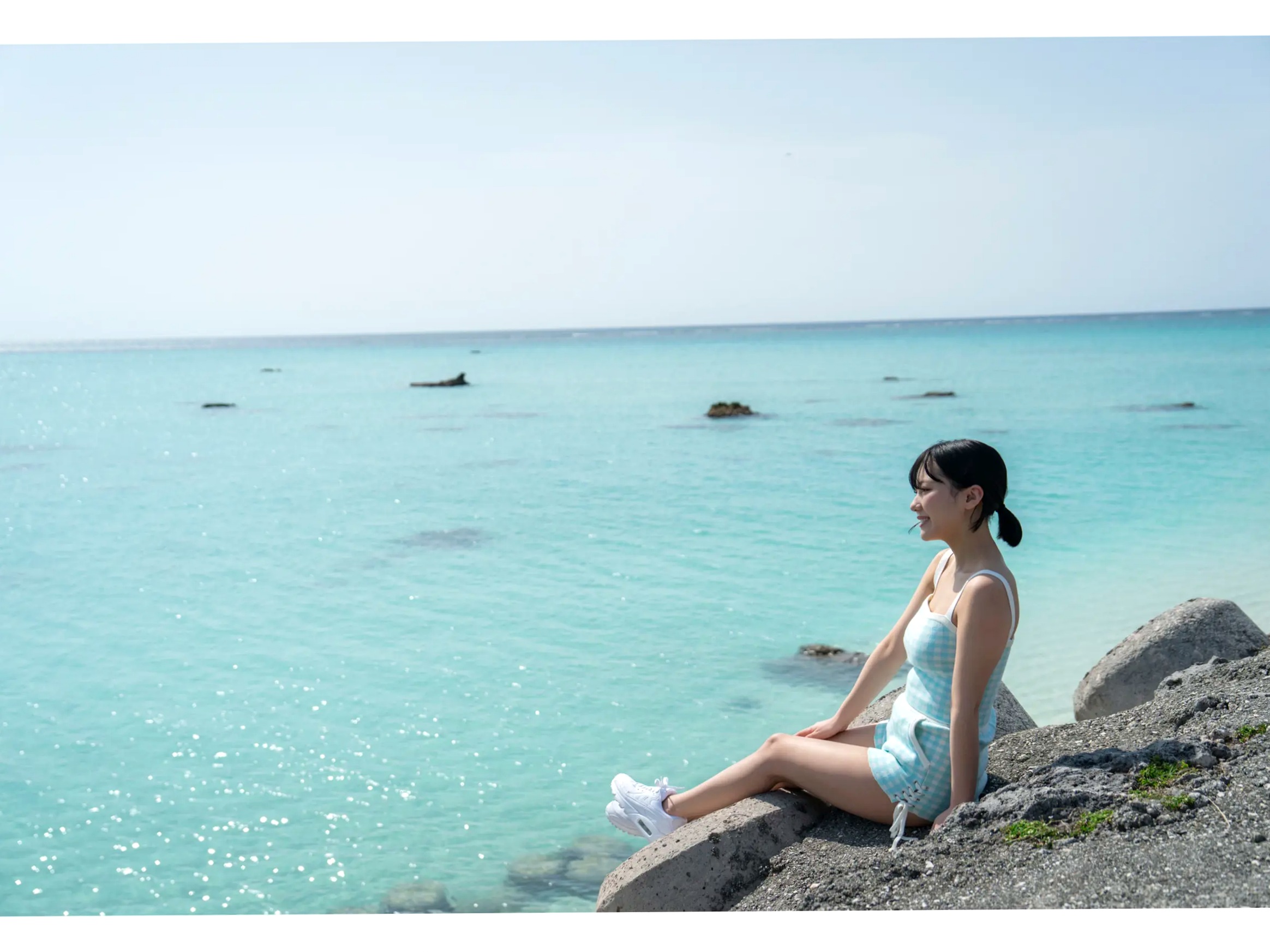 田中美久 - Sweet Escape 日本清新家居海边美腿写真