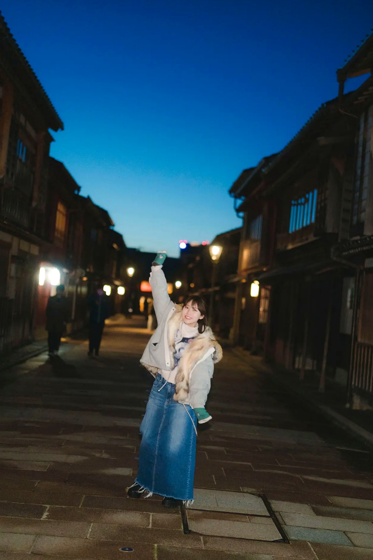 田中美久 - 銀世界 日本女神性感内衣与雪景写真