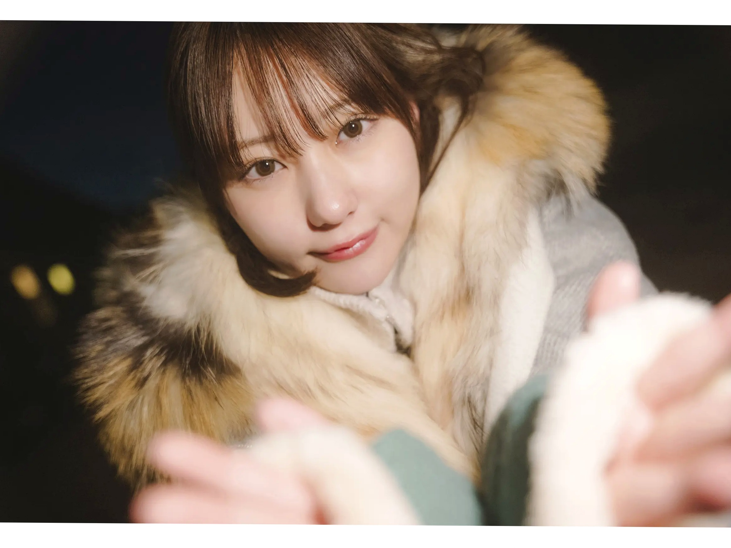 田中美久 - 銀世界 日本女神性感内衣与雪景写真