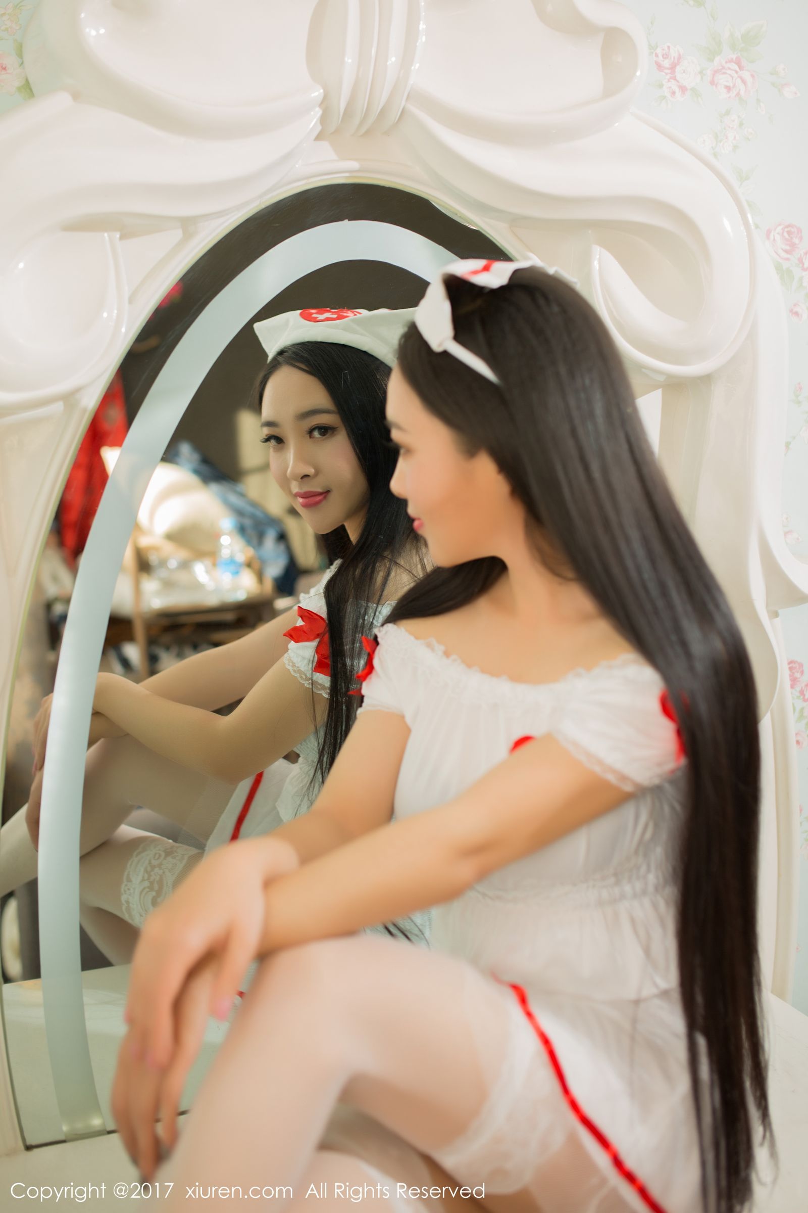 新人模特艾儿521 性感护士制服