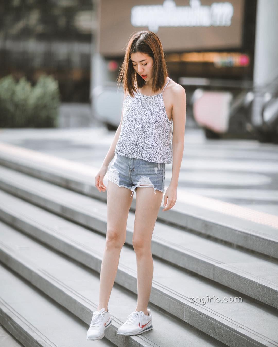 泰国网红美女Mean 甜美可人模特儿