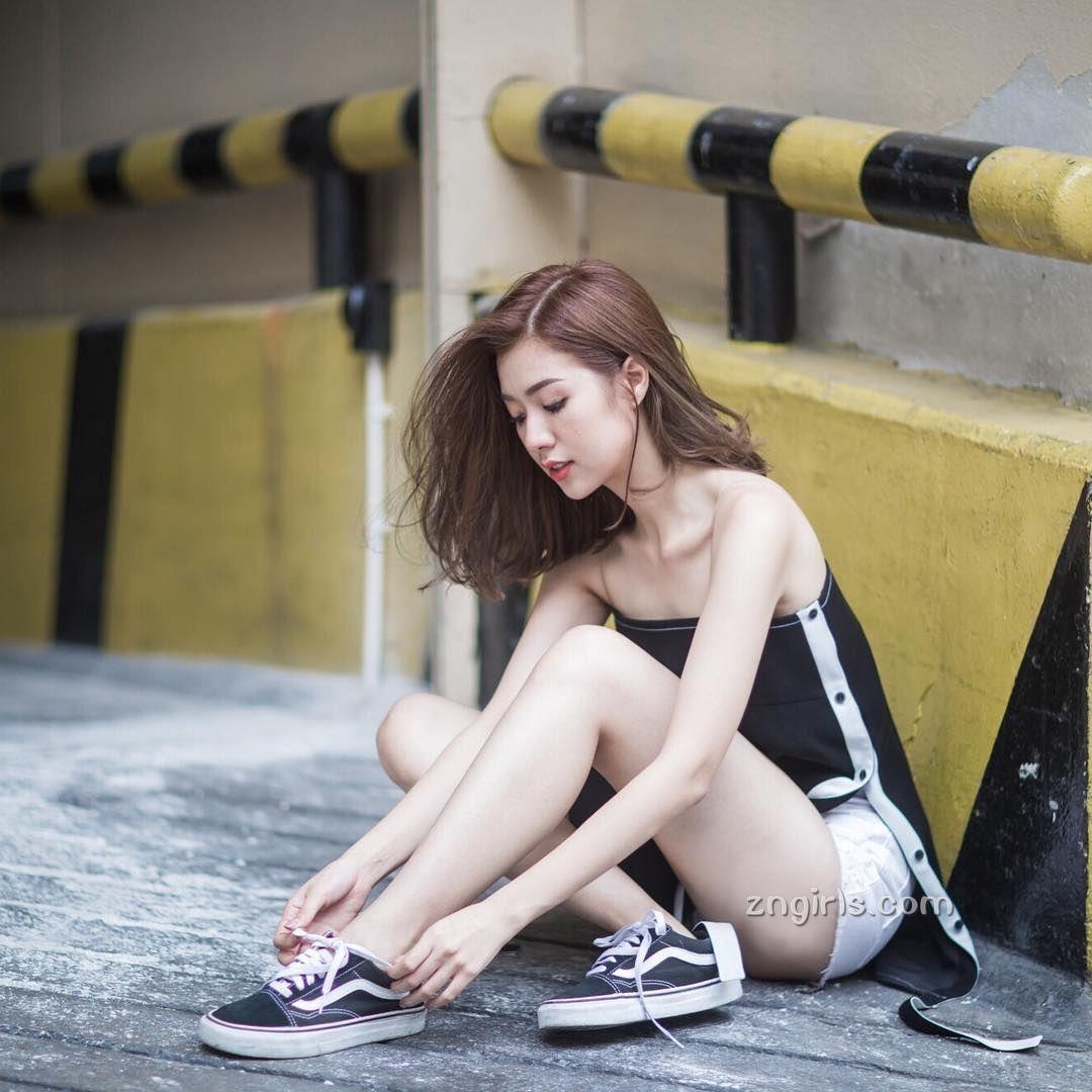 泰国网红美女Mean 甜美可人模特儿