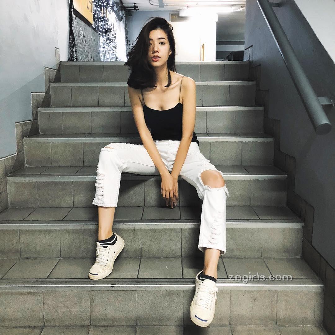 泰国网红美女Mean 甜美可人模特儿