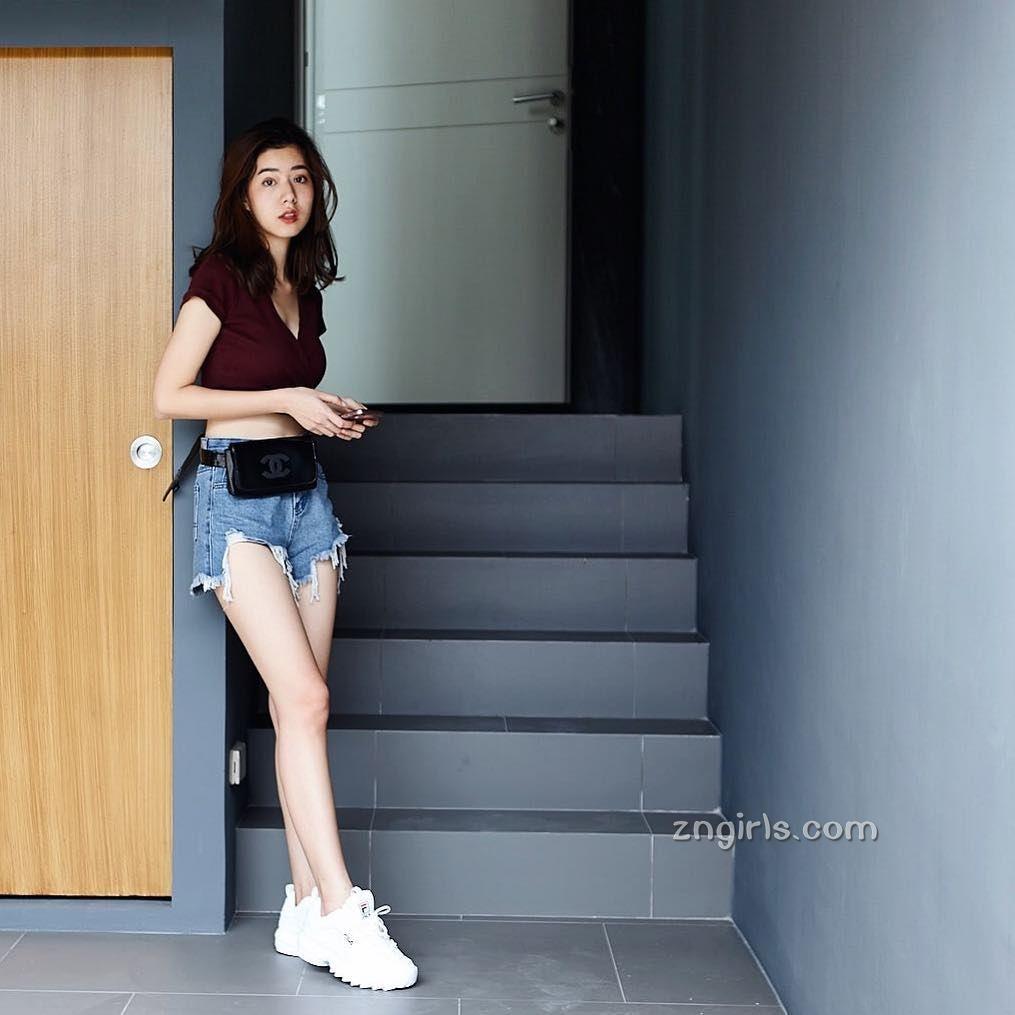泰国网红美女Mean 甜美可人模特儿