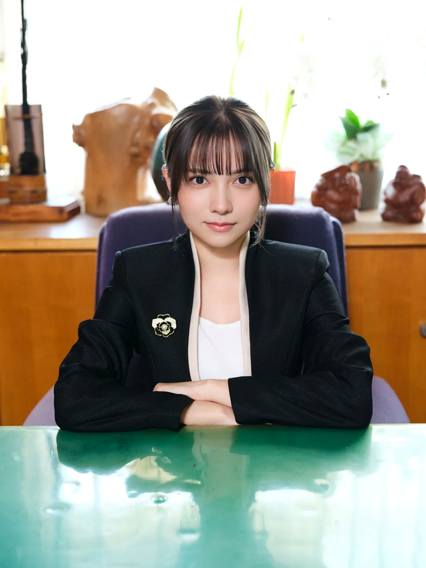 桃月なしこ - ゼロイチ学園 シーズン2 日本女神教师职场性感内衣写真