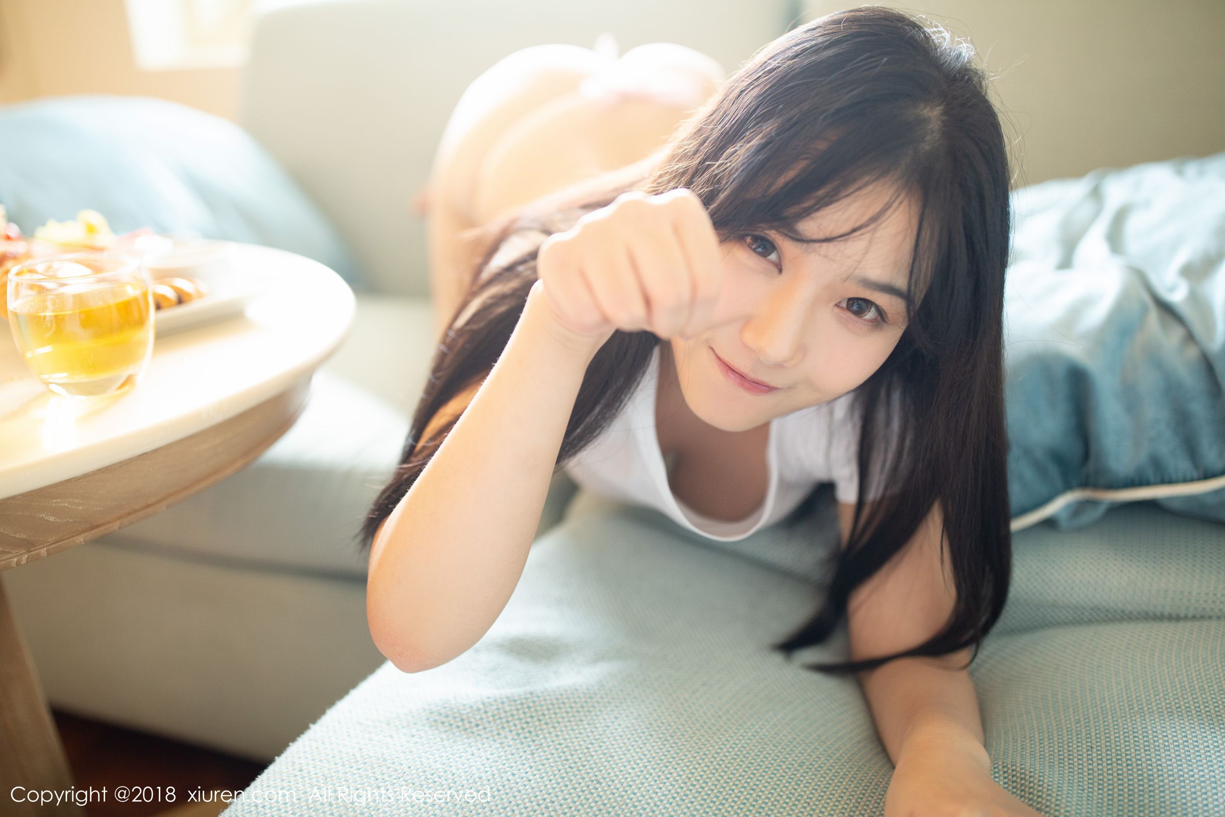 新晋女神徐微微 女友视角吃早餐