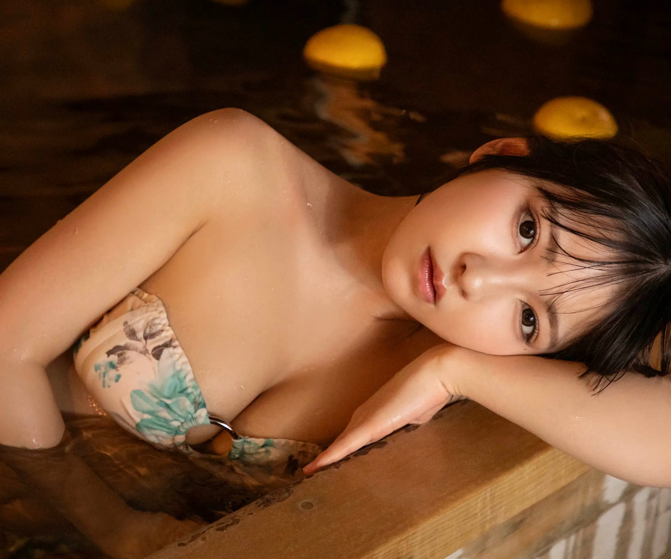 十味 - キミと春らんまん:日本童颜女神夜樱和服与性感私房内衣写真