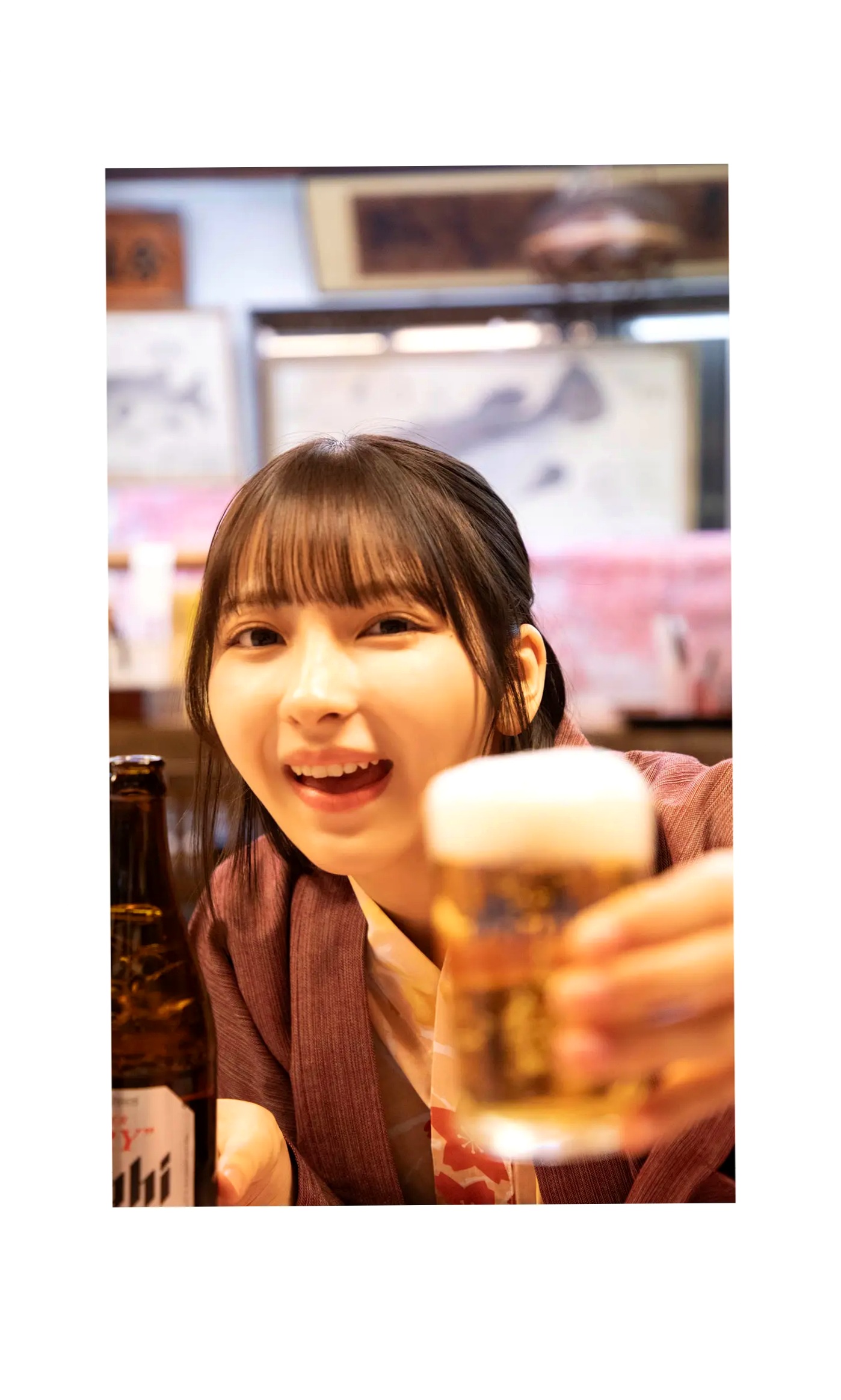 十味 - キミと春らんまん:日本童颜女神夜樱和服与性感私房内衣写真