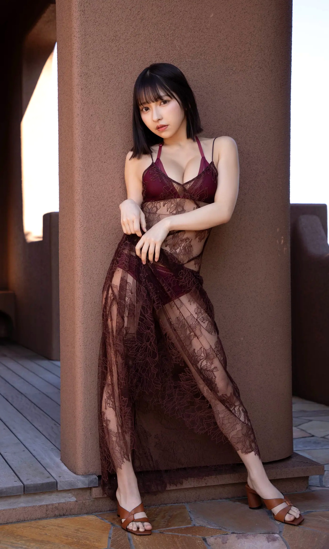 十味 - キミと春らんまん:日本童颜女神夜樱和服与性感私房内衣写真