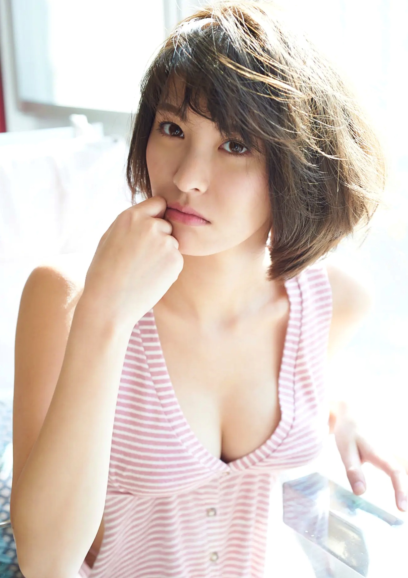 奈月セナ - 胸さわぎのG 日本性感女神湿身浴室比基尼写真