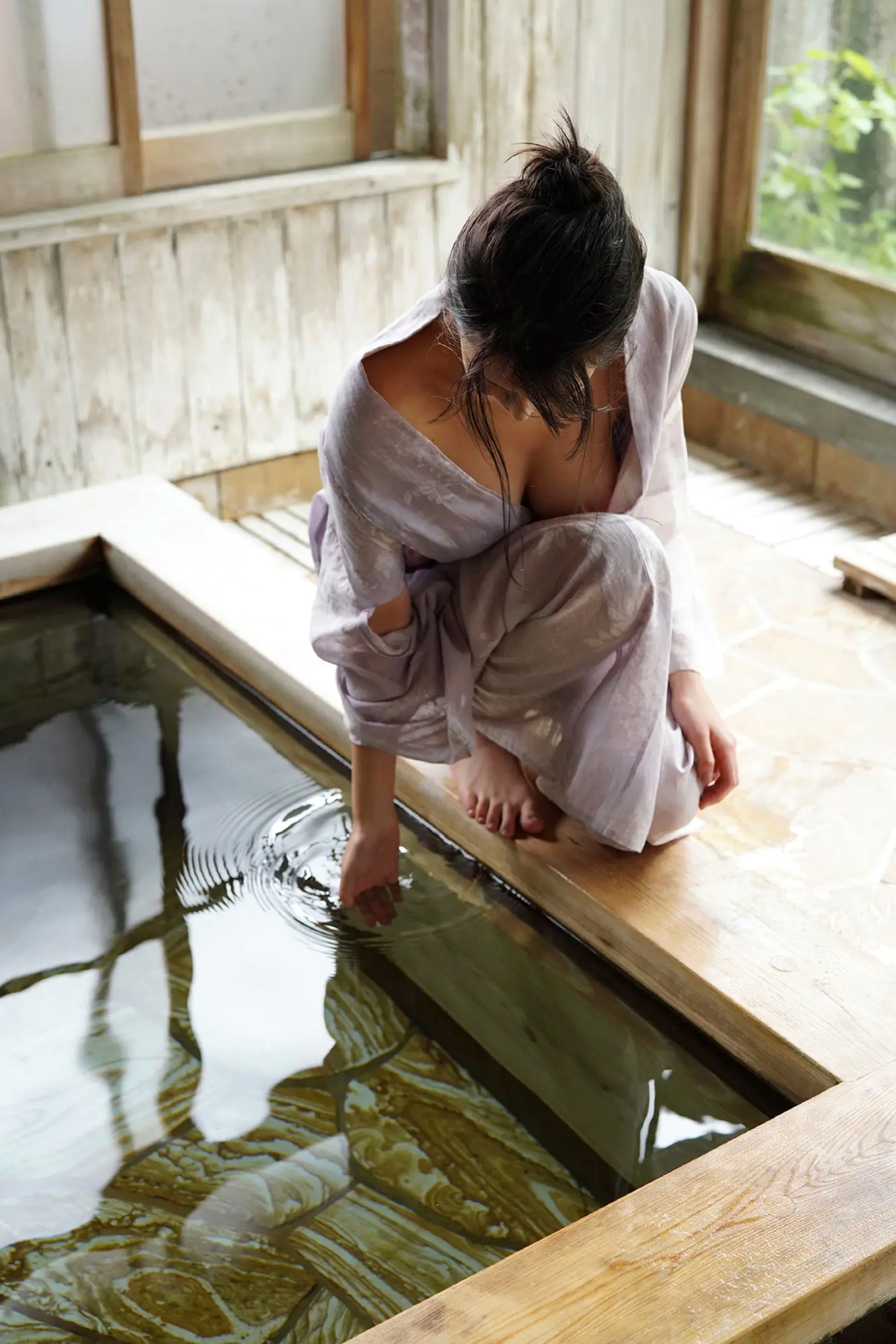 奈月セナ - たまゆらA 日式温泉风情湿身性感私房写真
