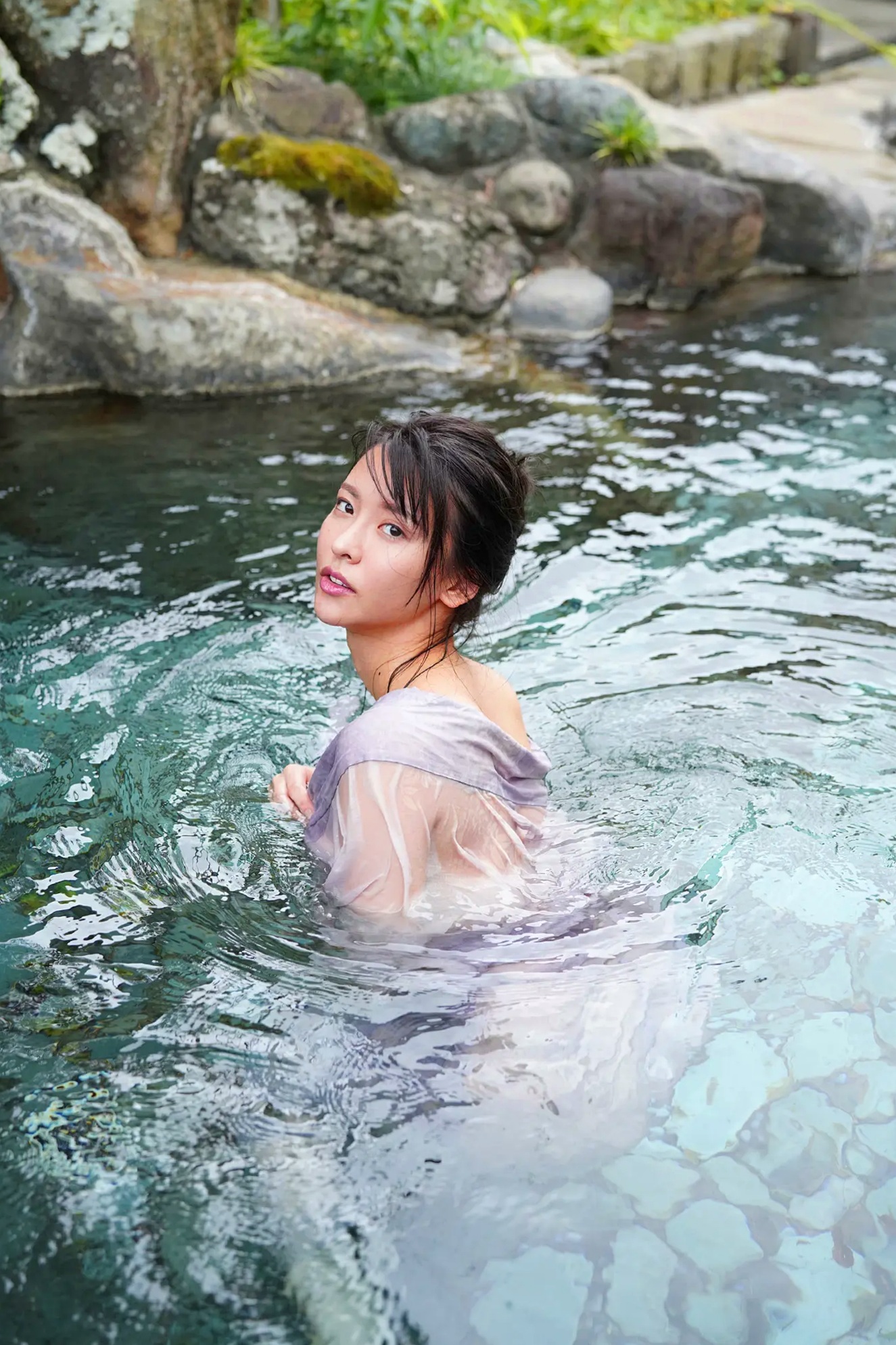 奈月セナ - たまゆらA 日式温泉风情湿身性感私房写真