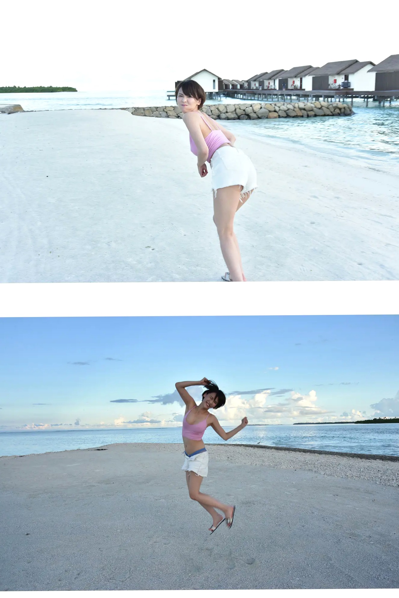 奈月セナ《Glamourous Ocean》海岛沙滩比基尼性感写真