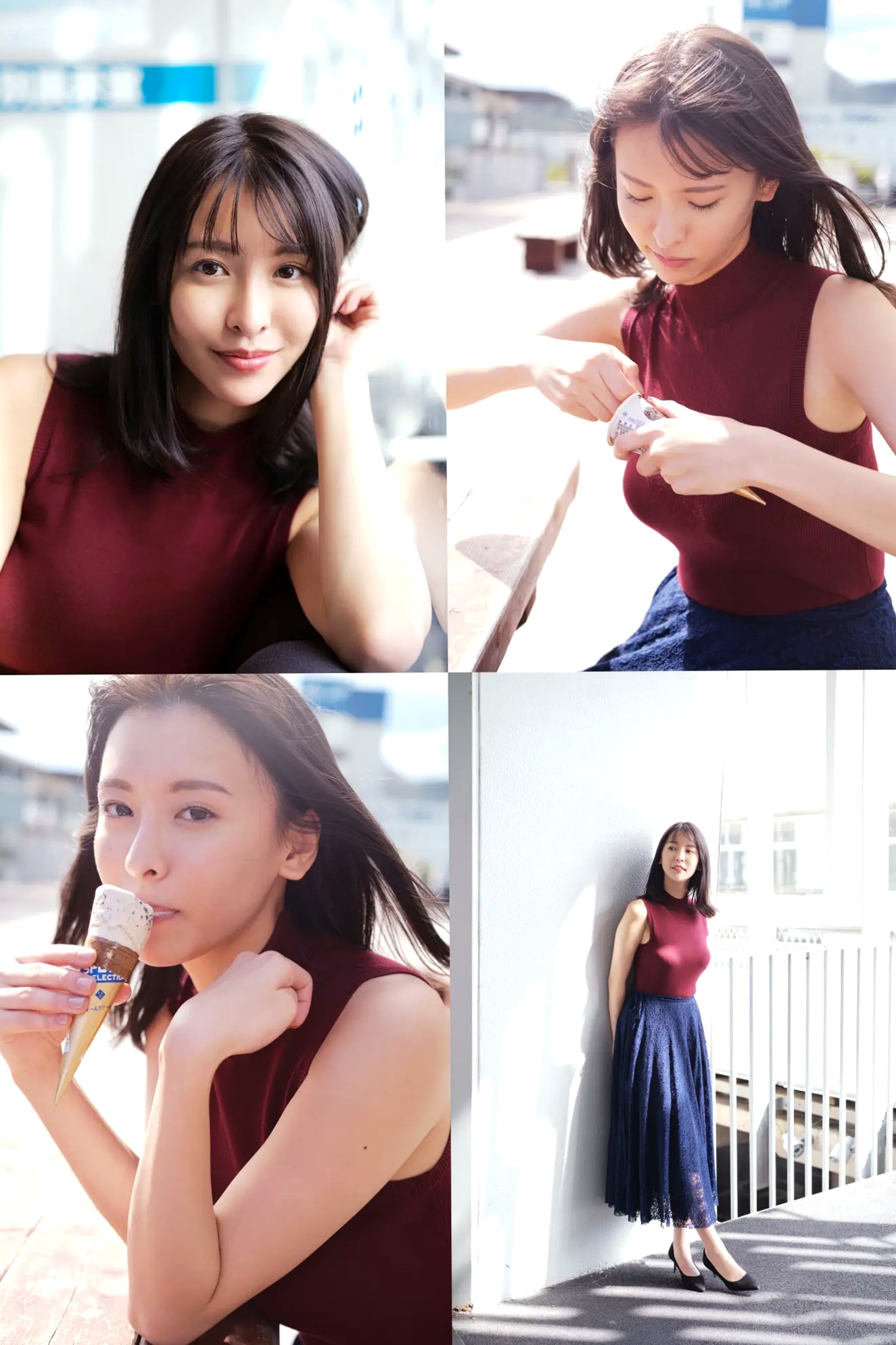 奈月セナ - たまゆら 花鳥風月 户外森林湿身私房写真精选