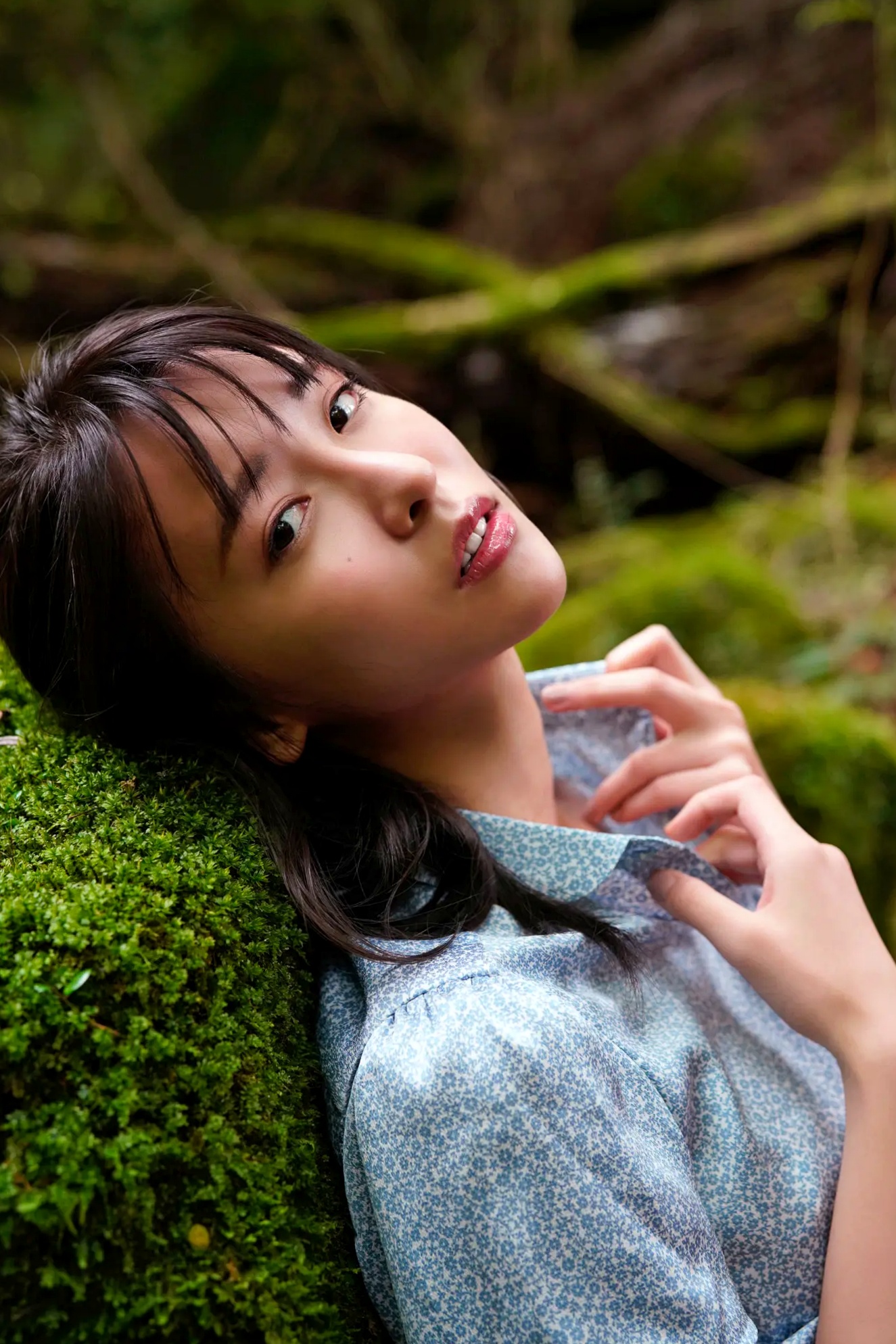 奈月セナ - たまゆら 花鳥風月 户外森林湿身私房写真精选