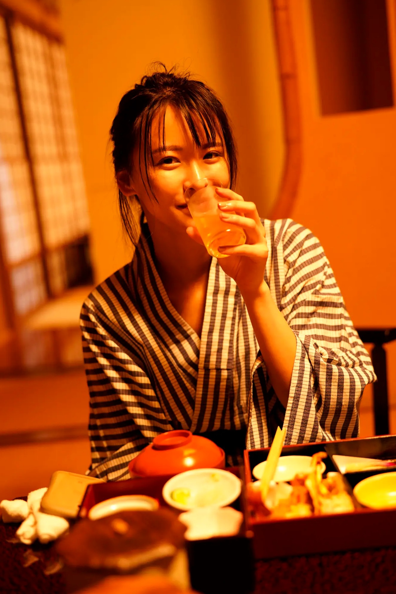 奈月セナ - たまゆら 花鳥風月 户外森林湿身私房写真精选