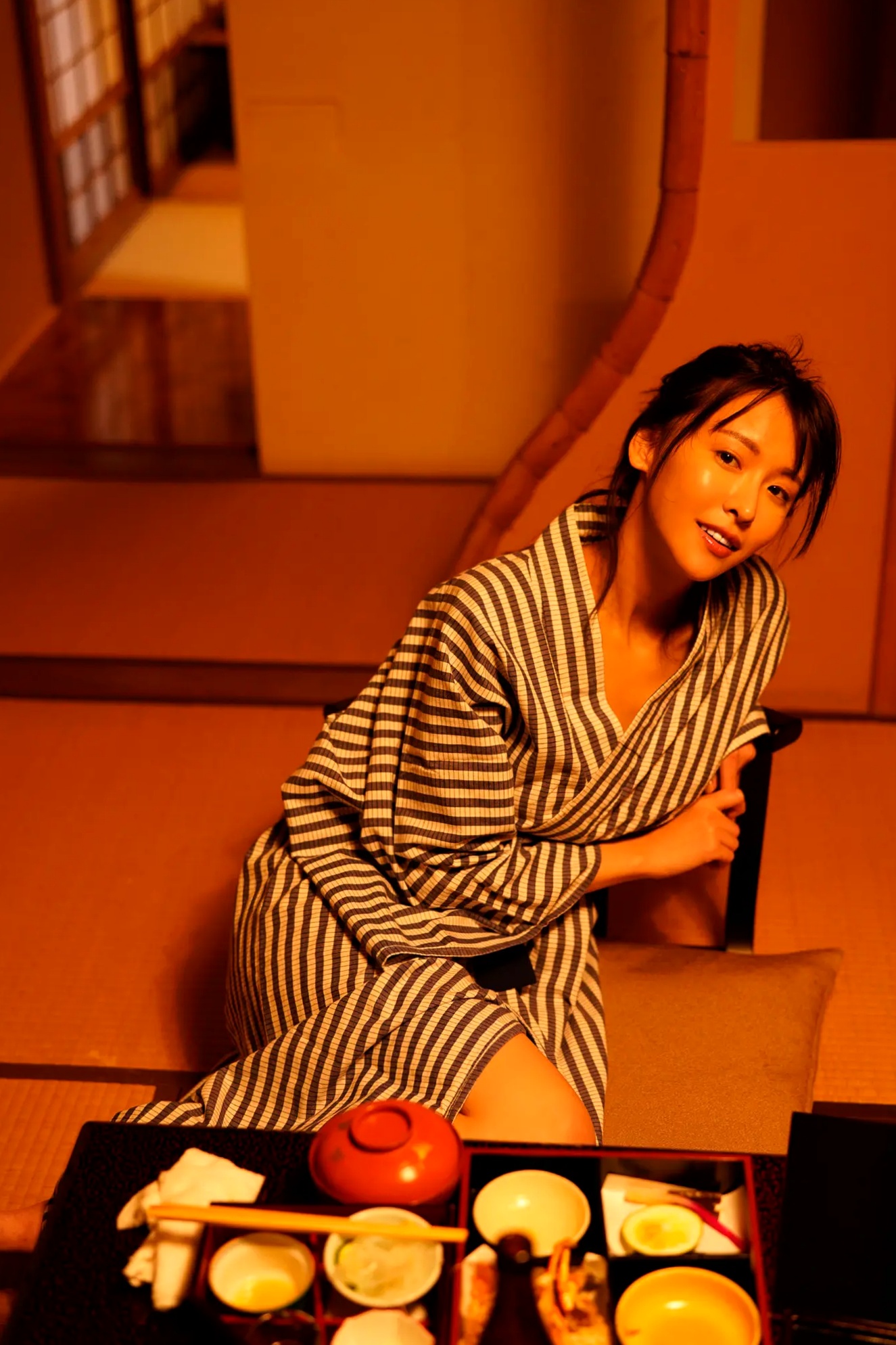 奈月セナ - たまゆら 花鳥風月 户外森林湿身私房写真精选