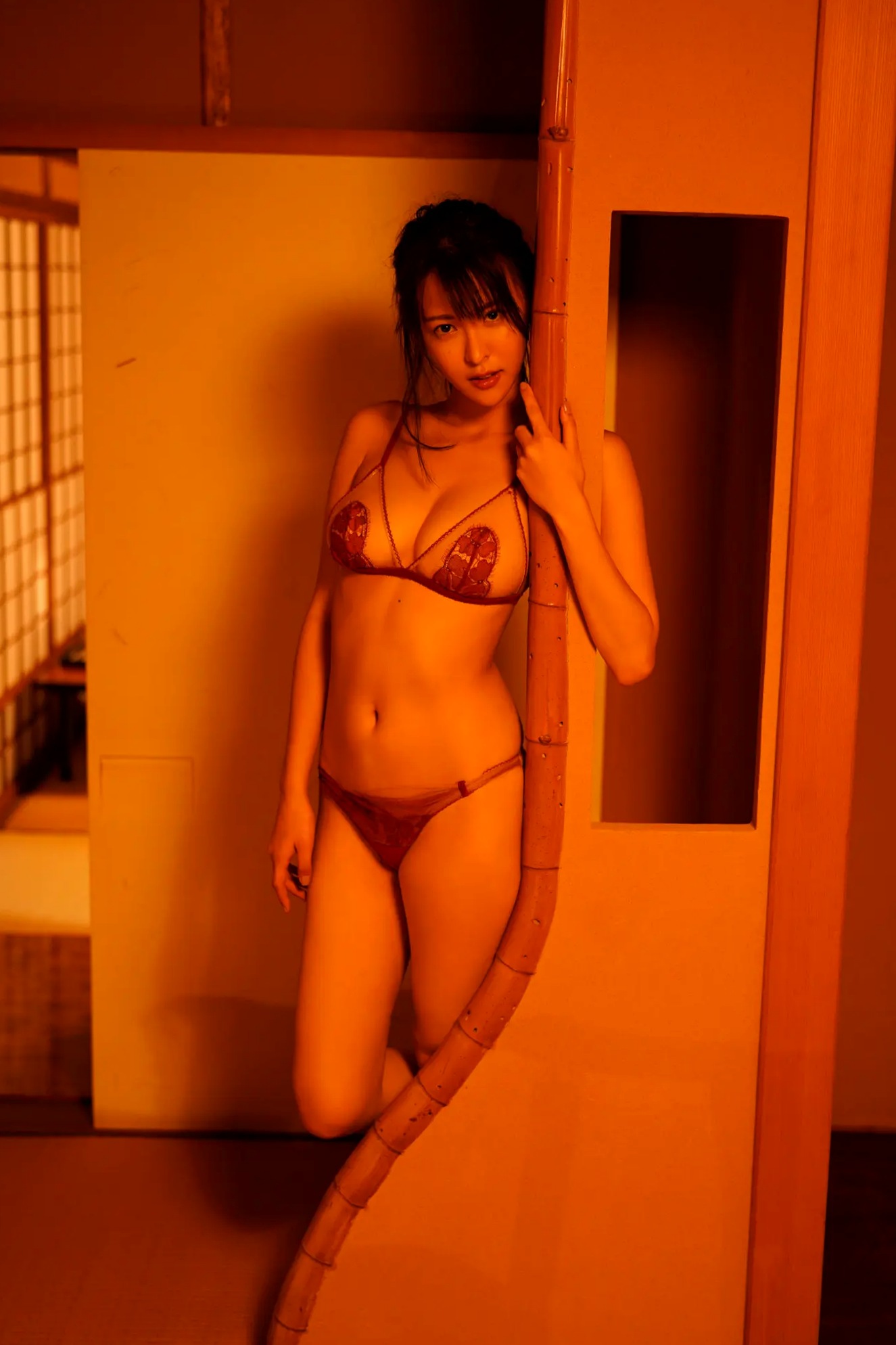 奈月セナ - たまゆら 花鳥風月 户外森林湿身私房写真精选