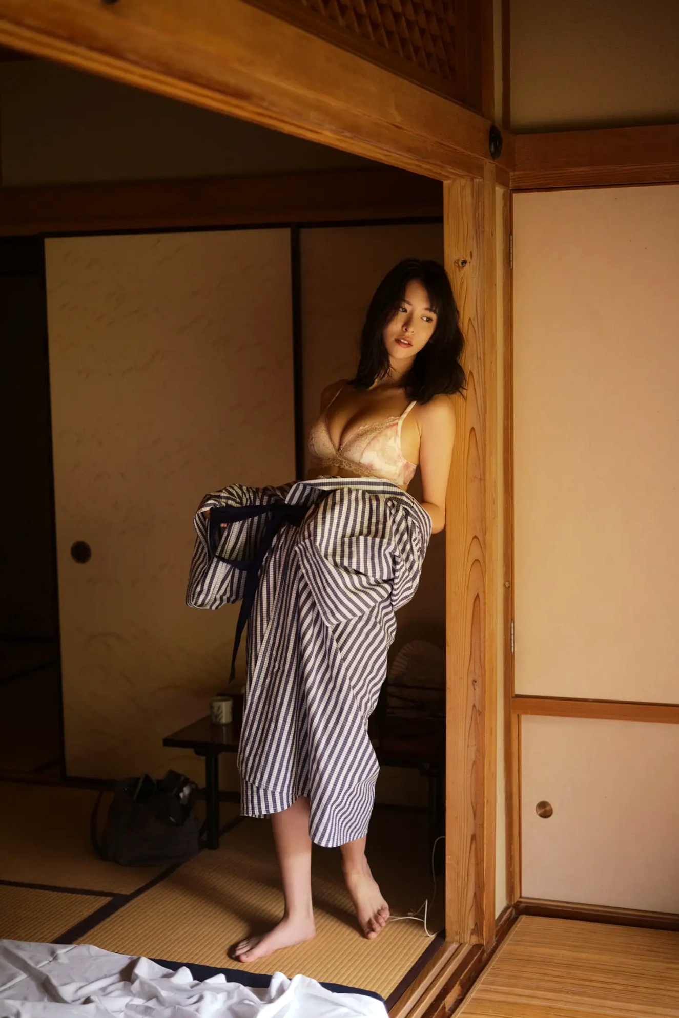 奈月セナ - たまゆら 花鳥風月 户外森林湿身私房写真精选