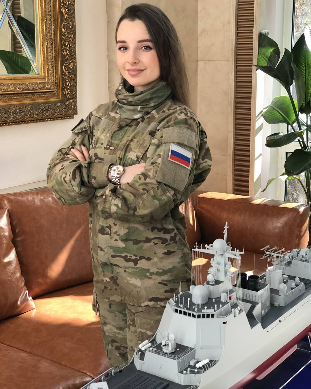 Elena Deligioz- 最清纯的俄罗斯女兵