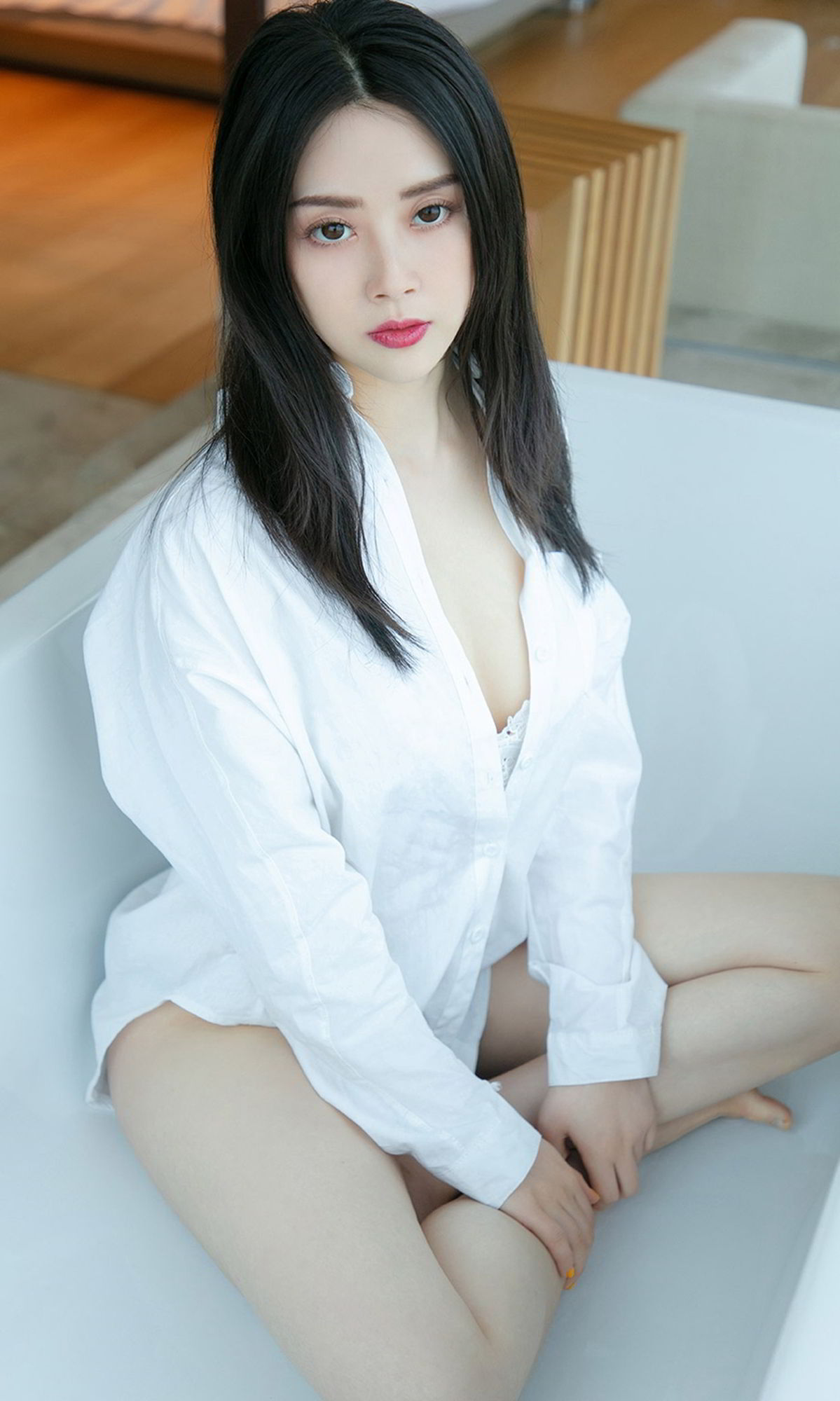 我的女友酱惠惠子 男友衬衫黑色礼服