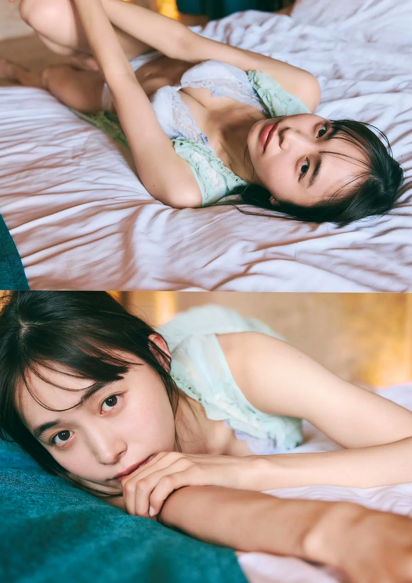 井桁弘恵《つかのま》写真:性感私房卧房与清新户外高挑美腿大片
