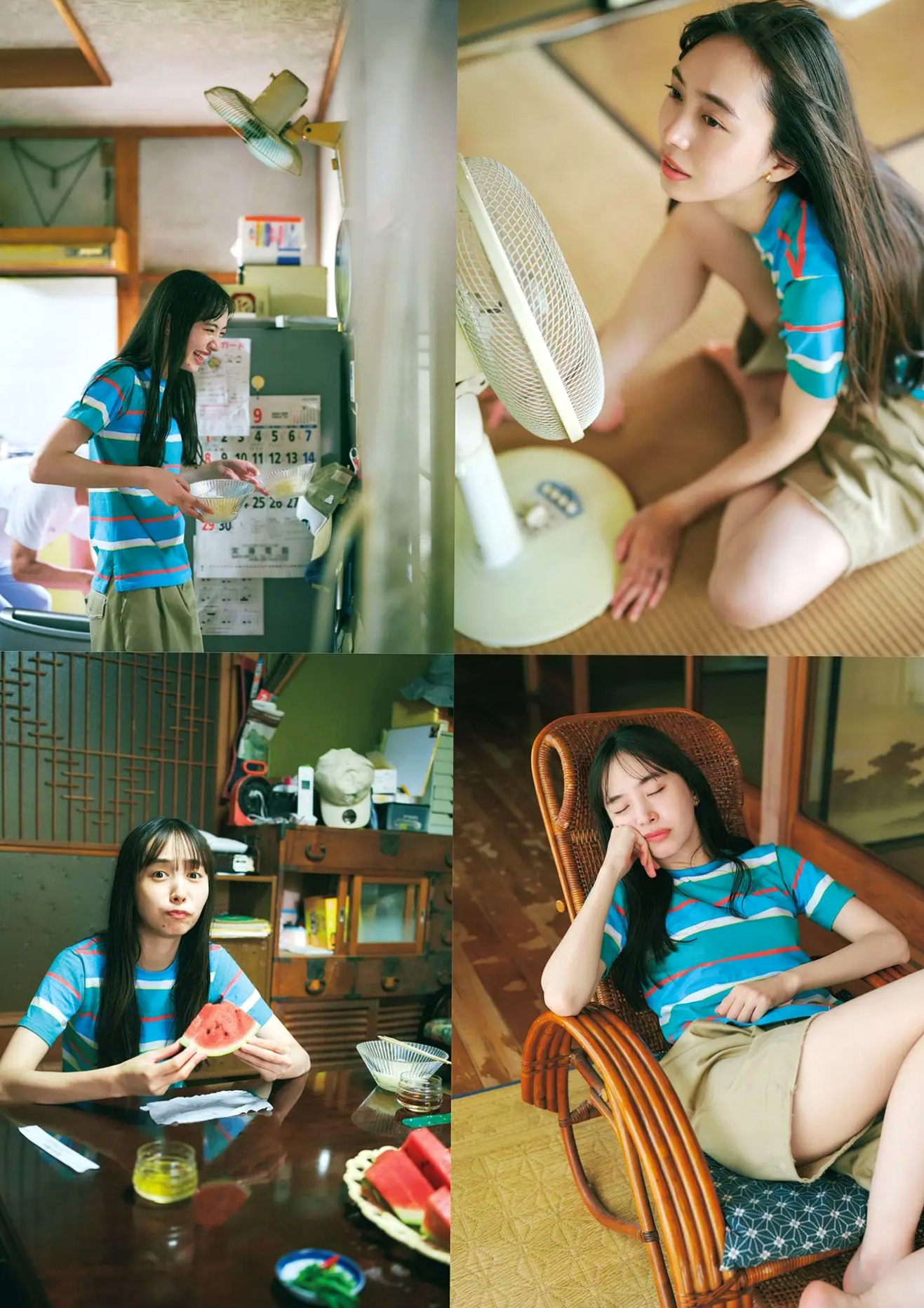 井桁弘恵《つかのま》写真:性感私房卧房与清新户外高挑美腿大片