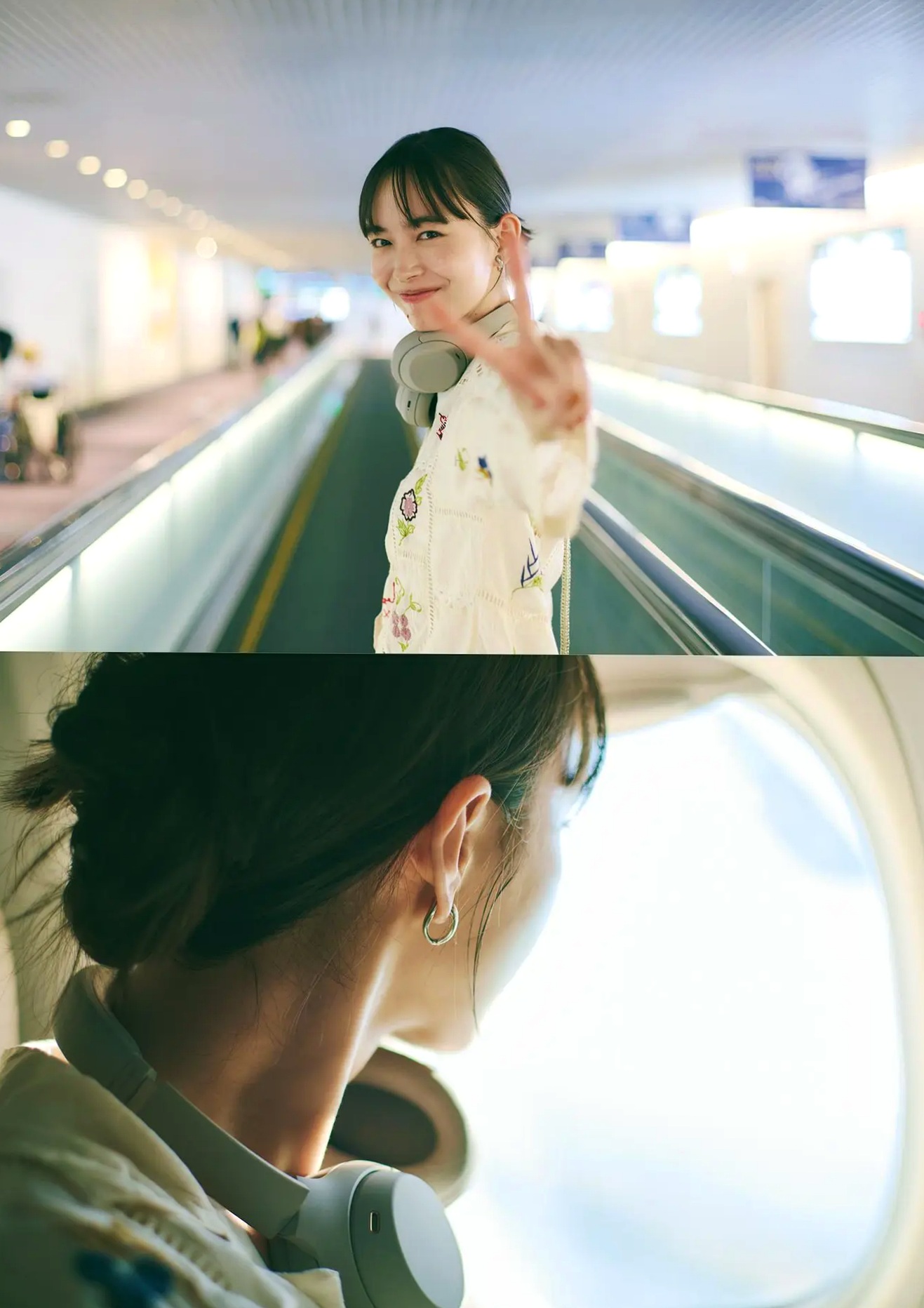 井桁弘恵《つかのま》写真:性感私房卧房与清新户外高挑美腿大片