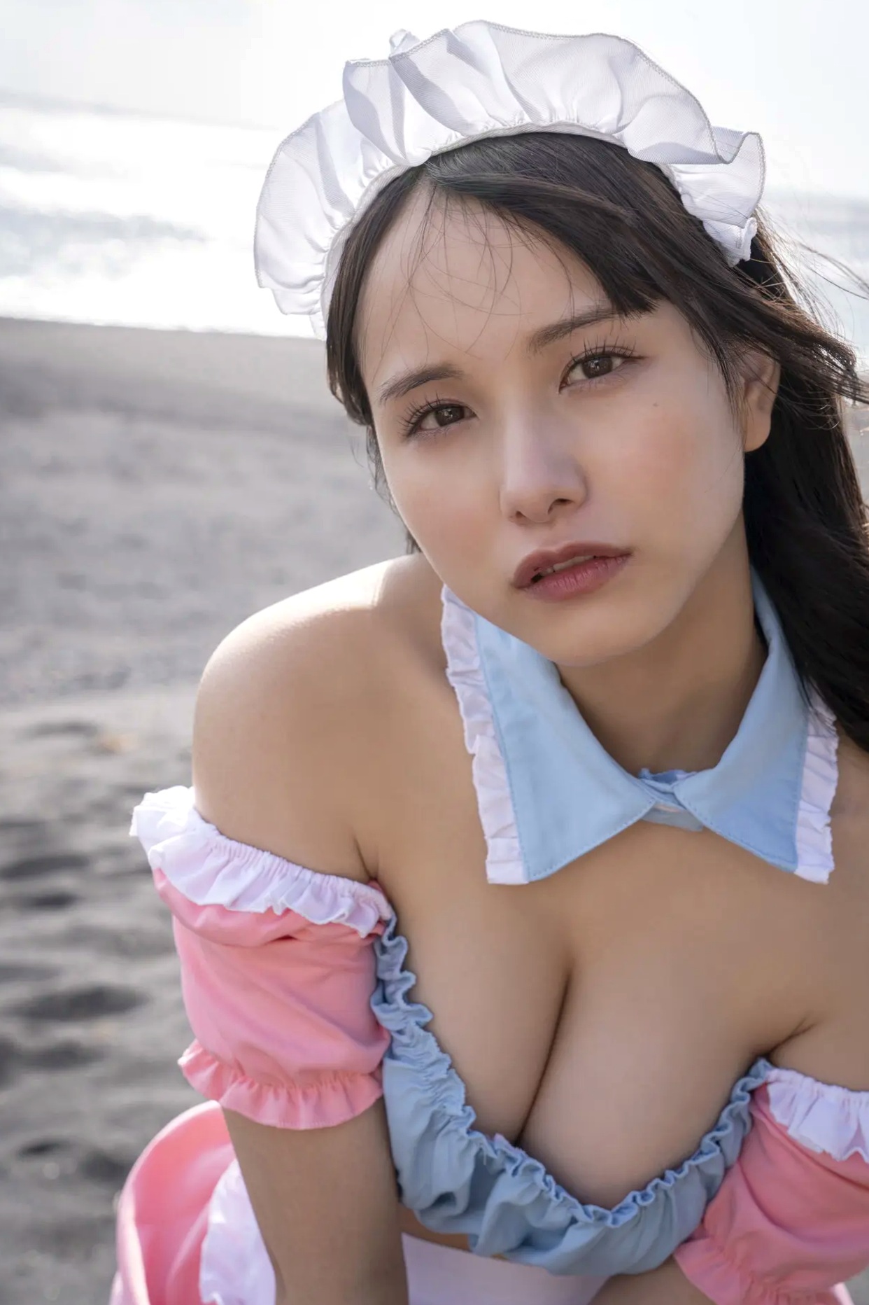 新谷真由 - 島の奇跡:海边沙滩比基尼户外清新性感写真