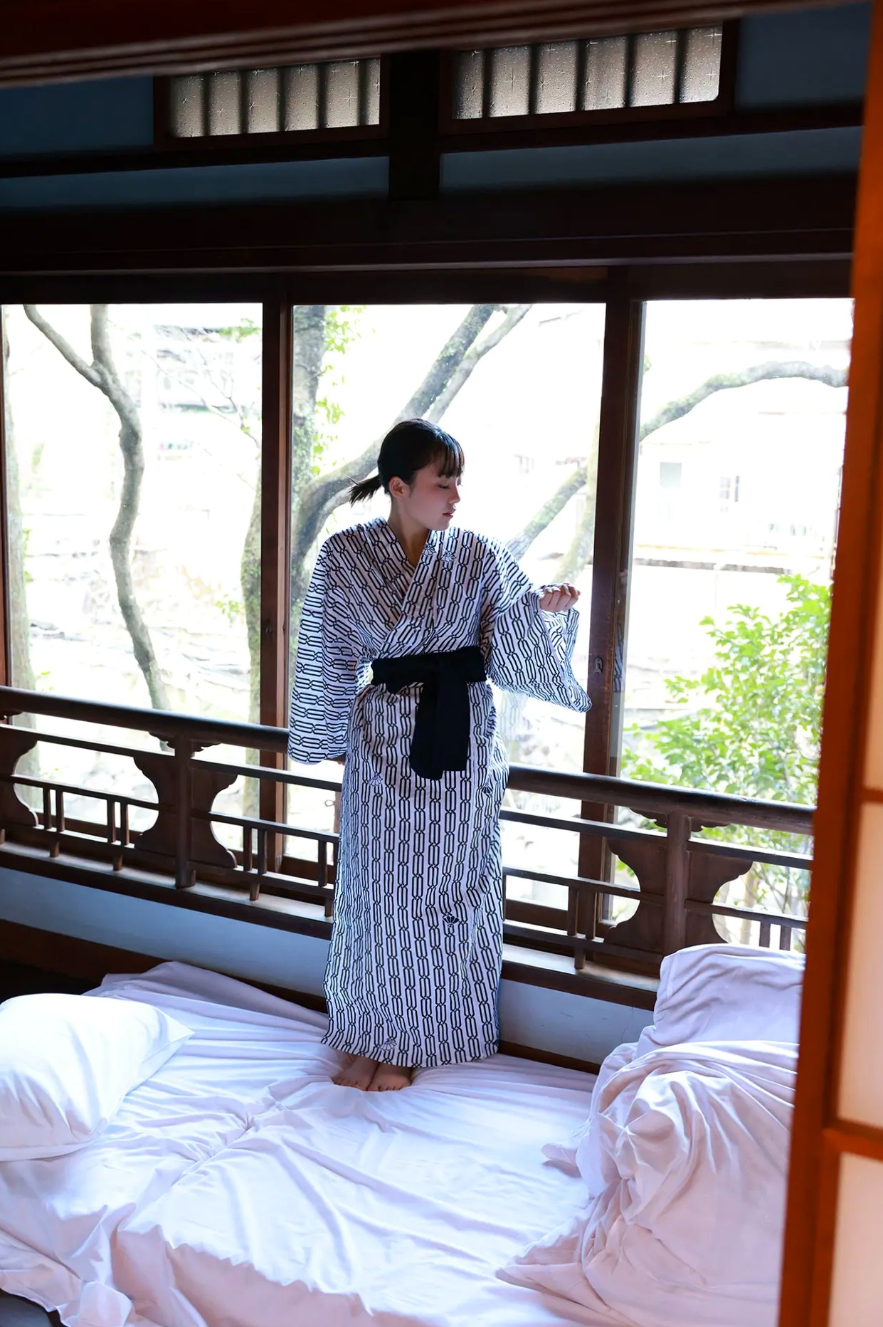 花咲ひより - 令和最強の巨乳 vol.2 户外温泉湿身比基尼和服写真