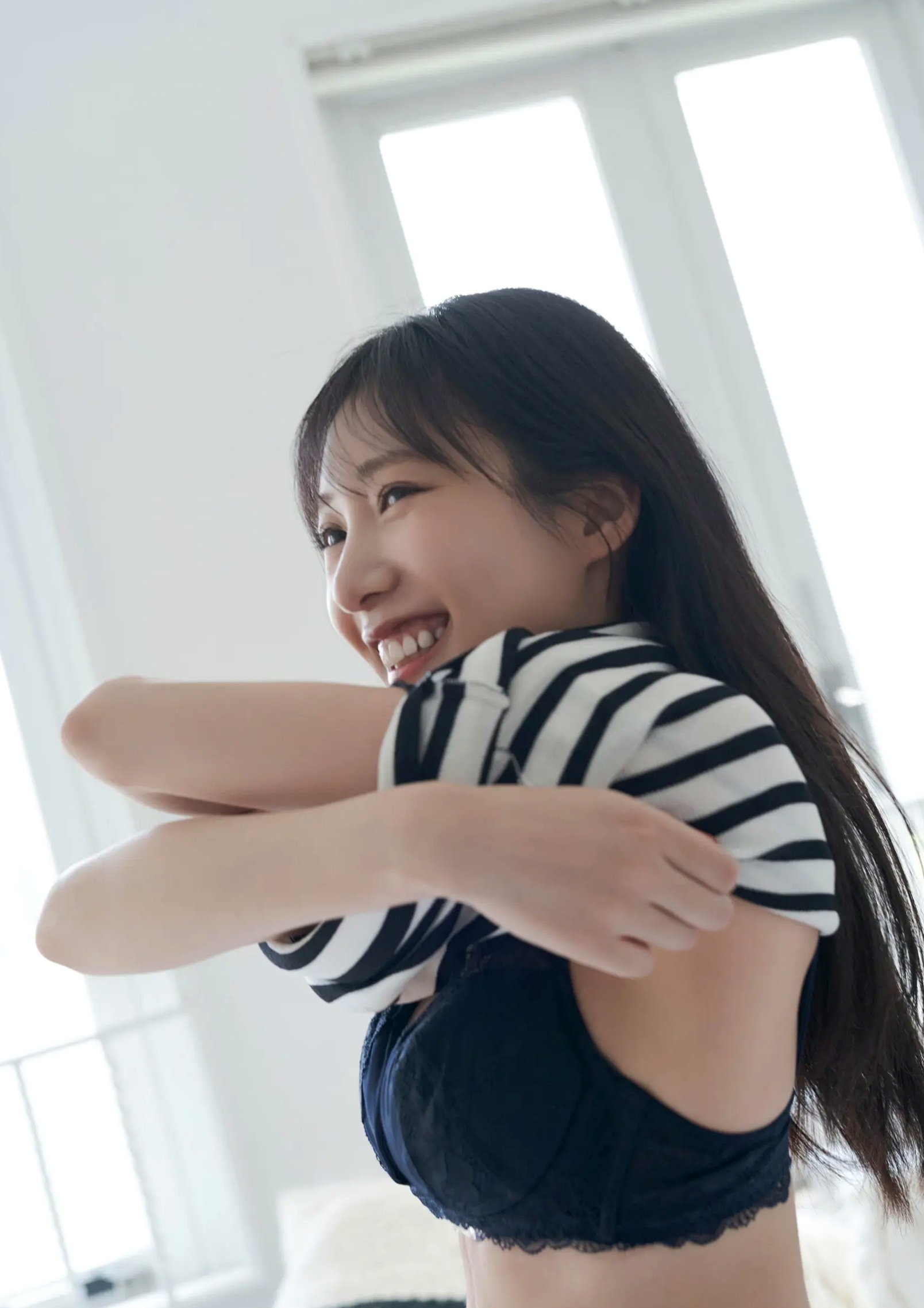 横野すみれ - そのカーブ、反則級!日本女神性感内衣家居私房写真
