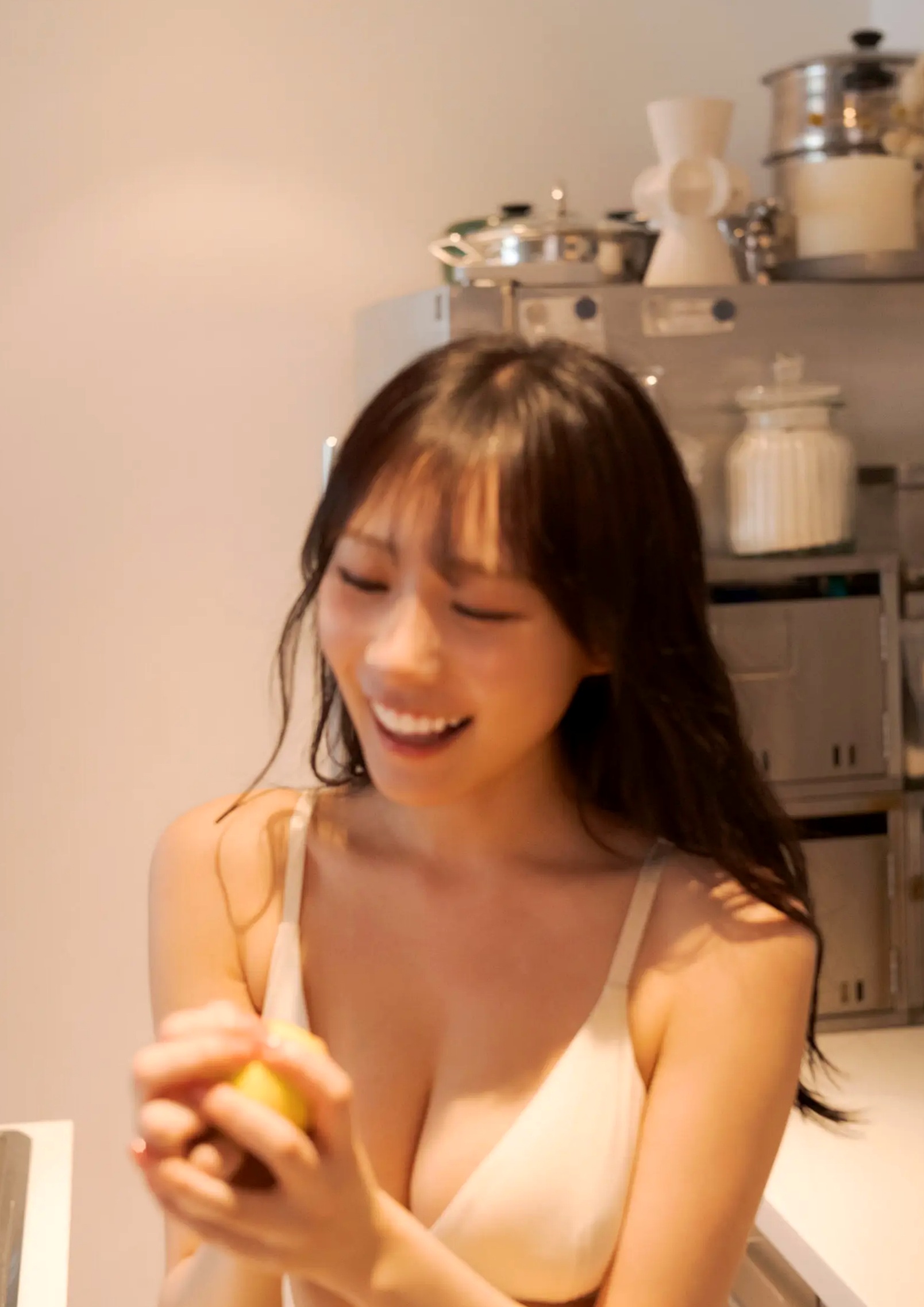 横野すみれ - そのカーブ、反則級!日本女神性感内衣家居私房写真
