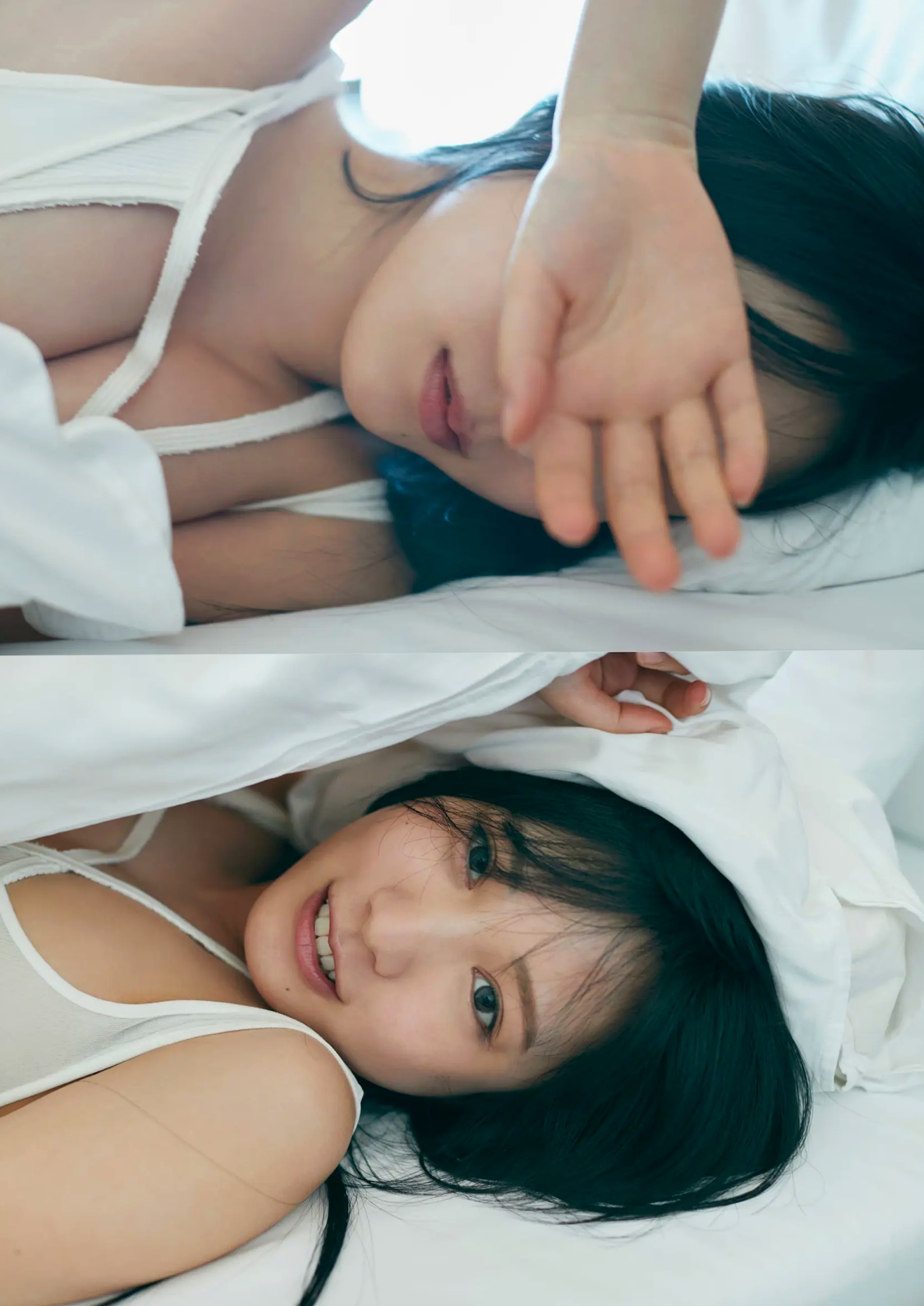 横野すみれ《続?No One》性感写真:街拍清新与泳池湿身内衣秀